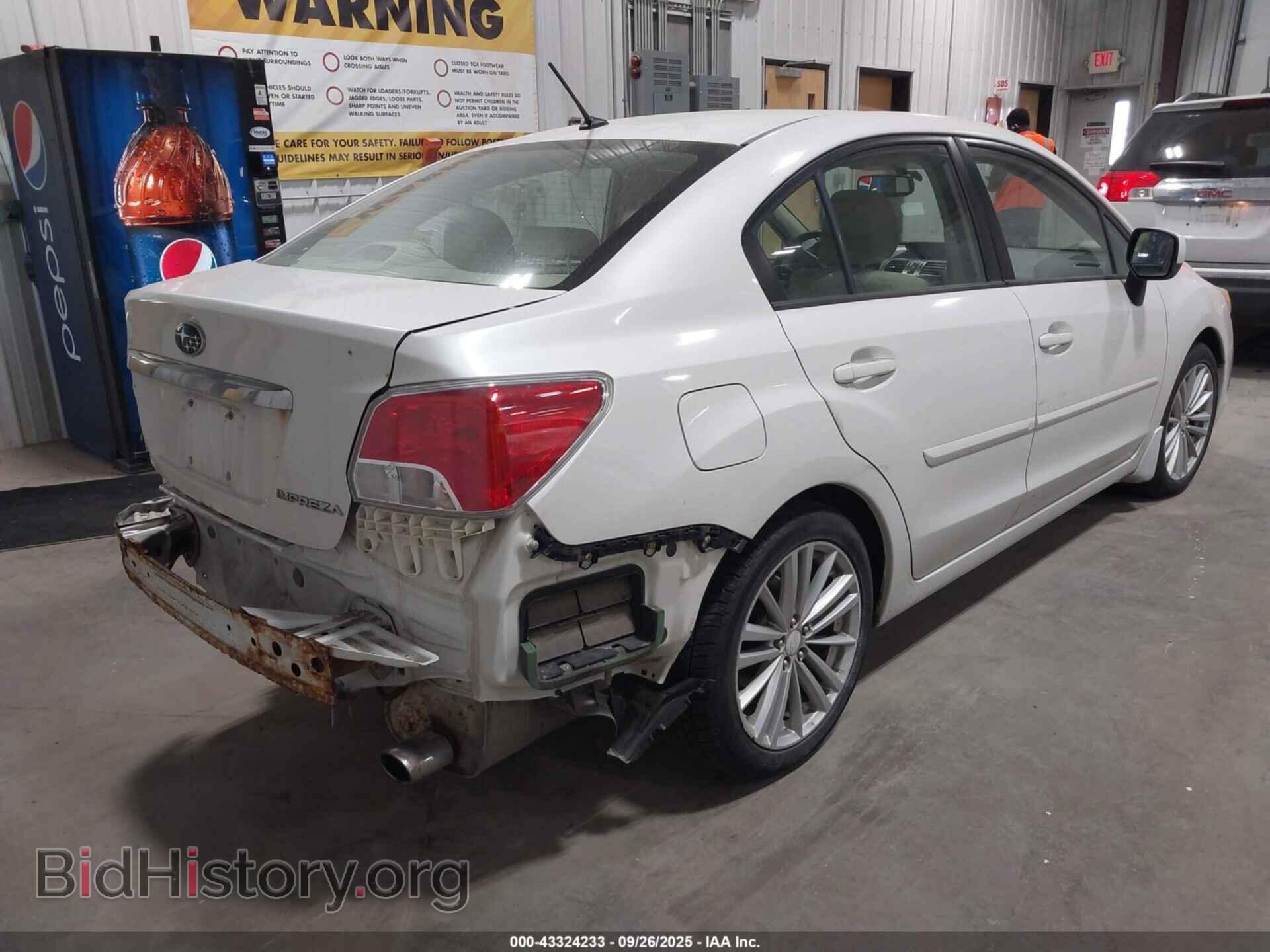 2012 SUBARU IMPREZA - VIN: JF1GJAD64CH008310 - Фото 4