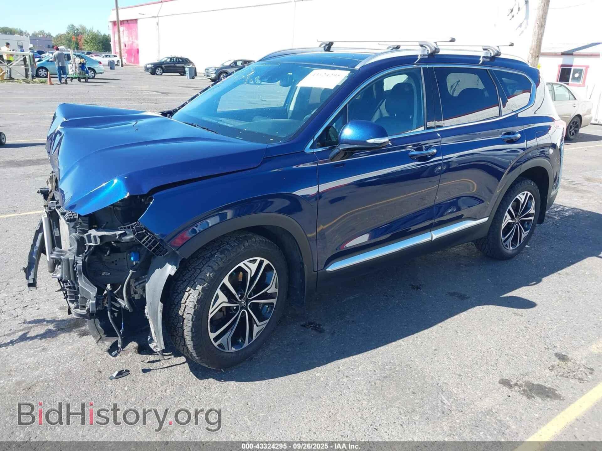 2020 HYUNDAI SANTA FE - VIN: 5NMS3CAA4LH257644 - Фото 2