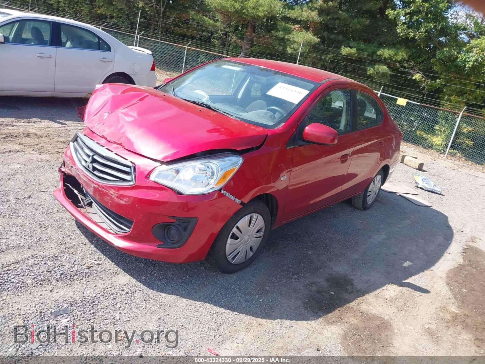 2017 MITSUBISHI MIRAGE G4 - VIN: ML32F3FJ6HHF08405 - Фото 2