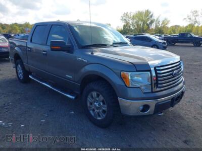 2012 Ford F-150 XLT, серый — VIN 1FTFW1ET5CFC31141, IAAI