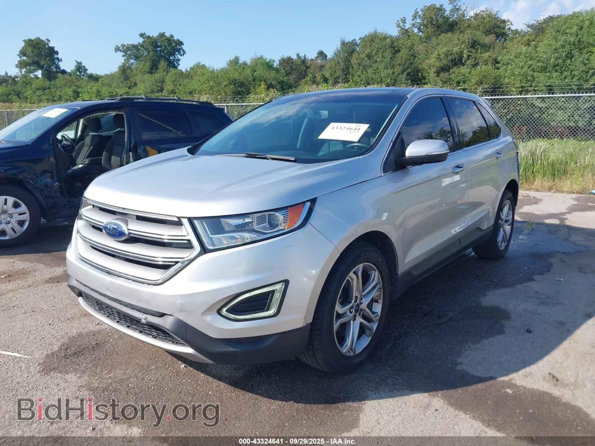 2016 FORD EDGE - VIN: 2FMPK3K83GBB12731 - Фото 2