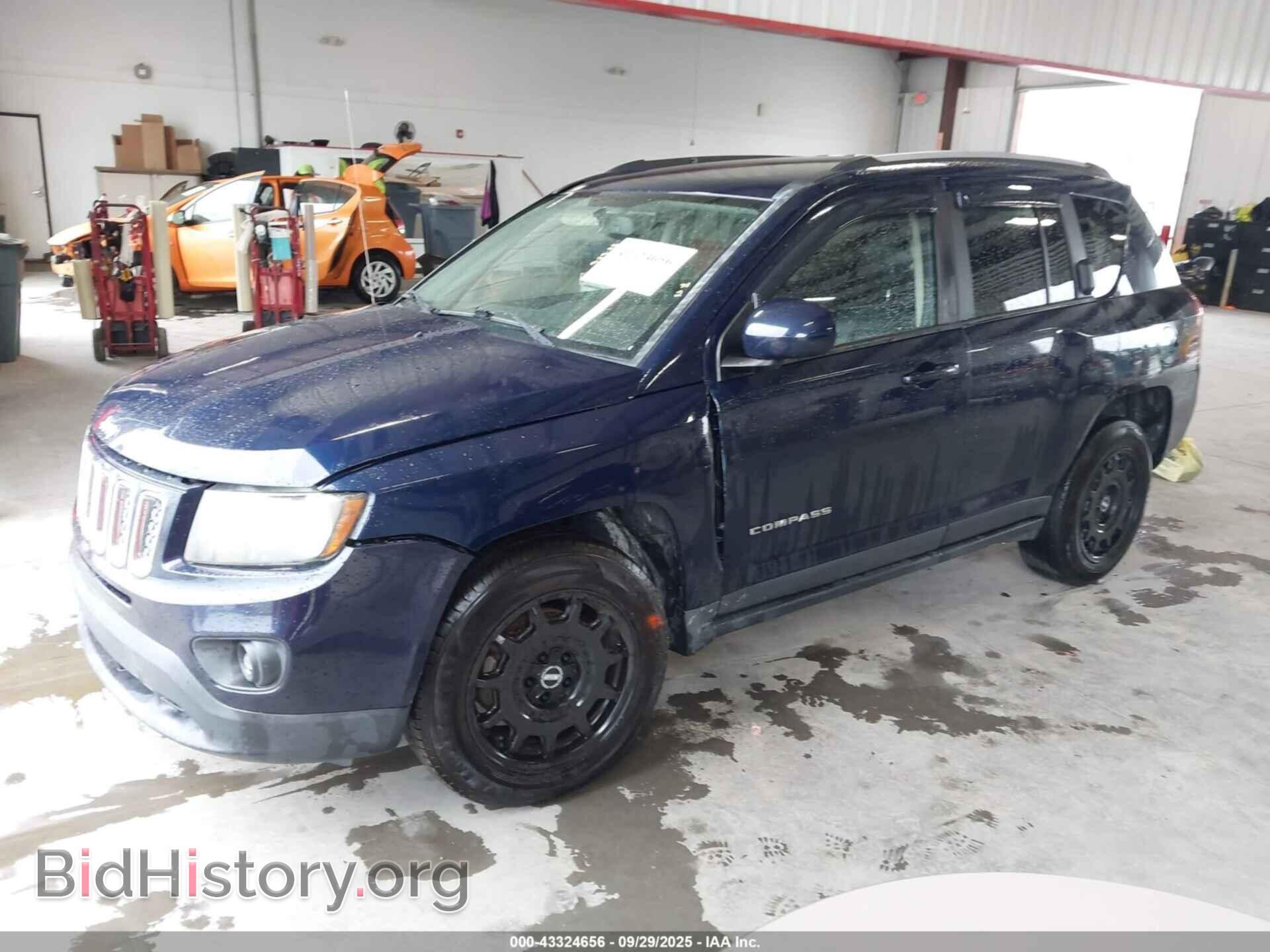 2016 JEEP COMPASS - VIN: 1C4NJDEB9GD616853 - Фото 2