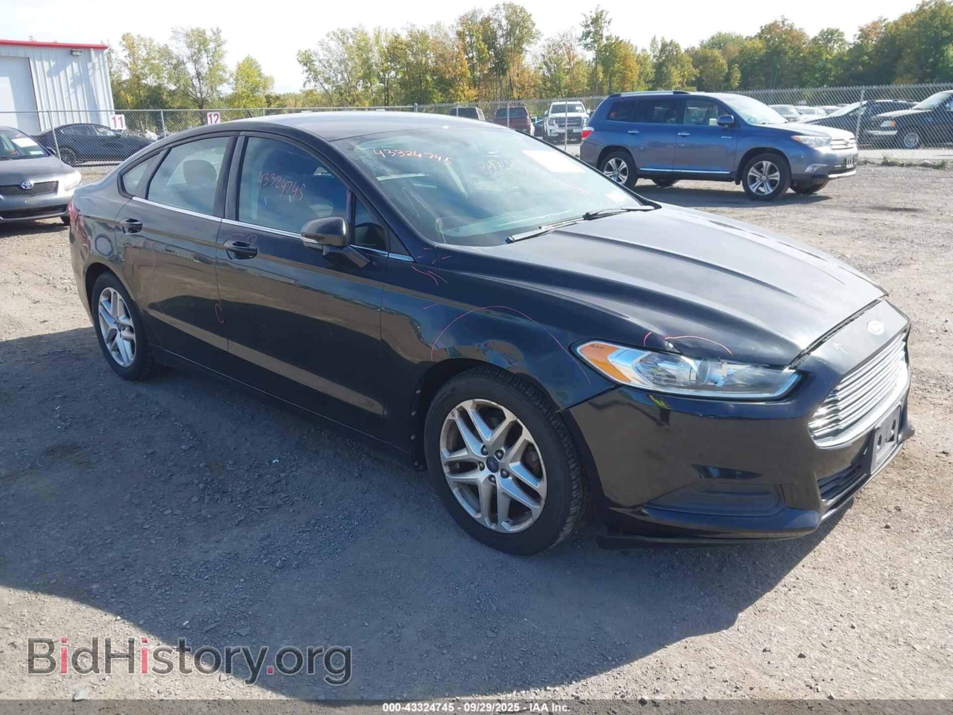 Фотография 3FA6P0H72DR316941 - FORD FUSION 2013