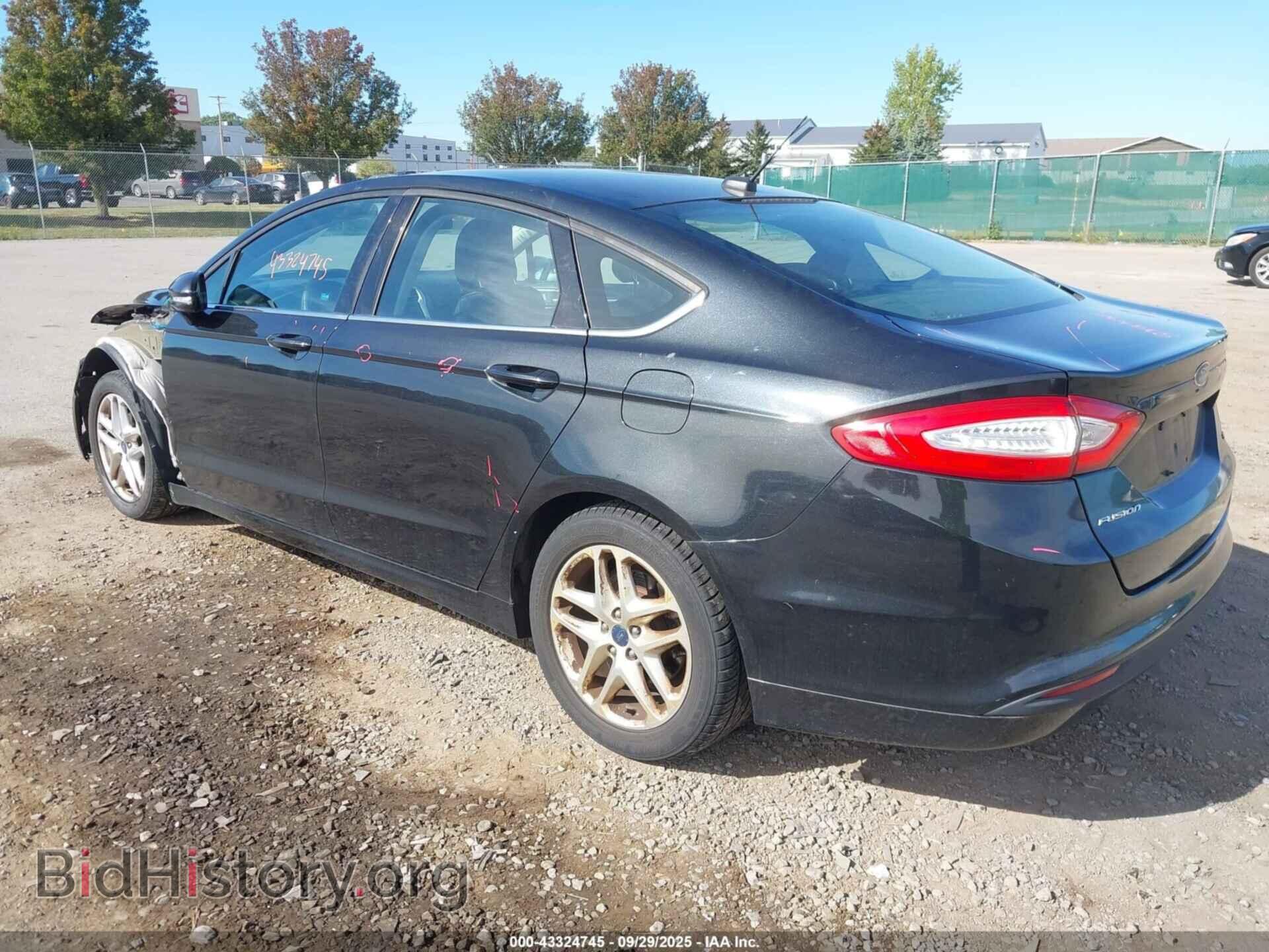 2013 FORD FUSION - VIN: 3FA6P0H72DR316941 - Фото 3