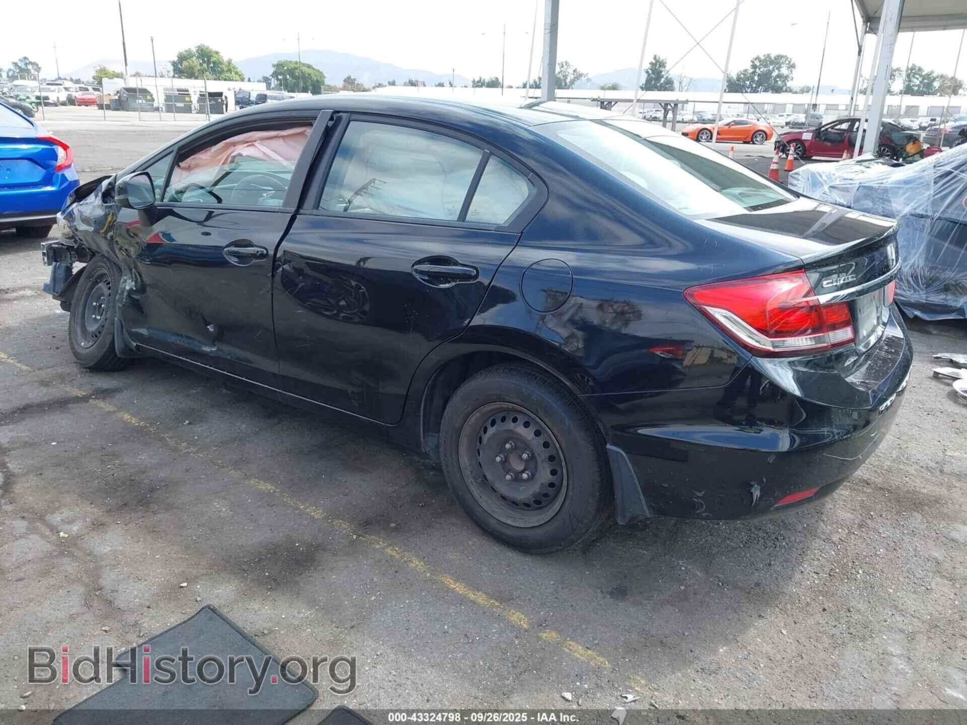 2013 HONDA CIVIC - VIN: 19XFB2F5XDE228376 - Фото 3