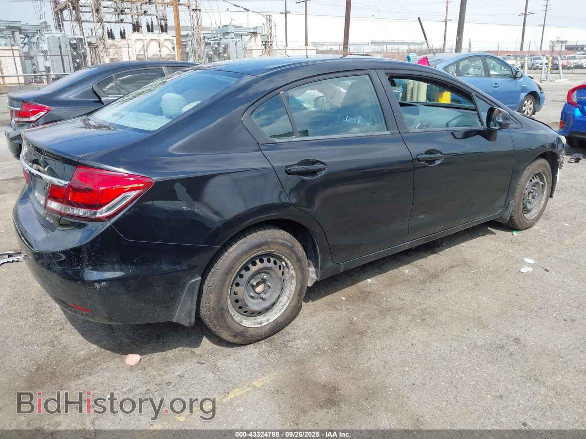 2013 HONDA CIVIC - VIN: 19XFB2F5XDE228376 - Фото 4