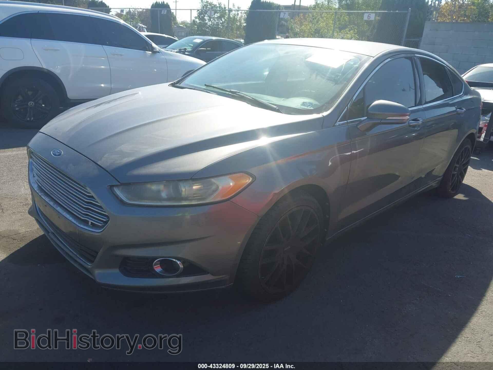 2013 FORD FUSION - VIN: 3FA6P0D98DR211666 - Фото 2