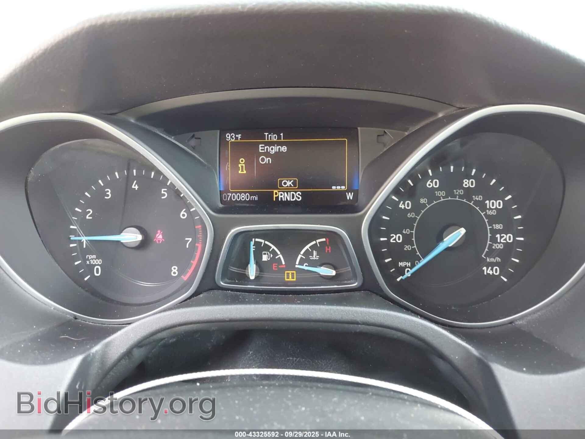 2016 FORD FOCUS - VIN: 1FADP3KE8GL211596 - Фото 7