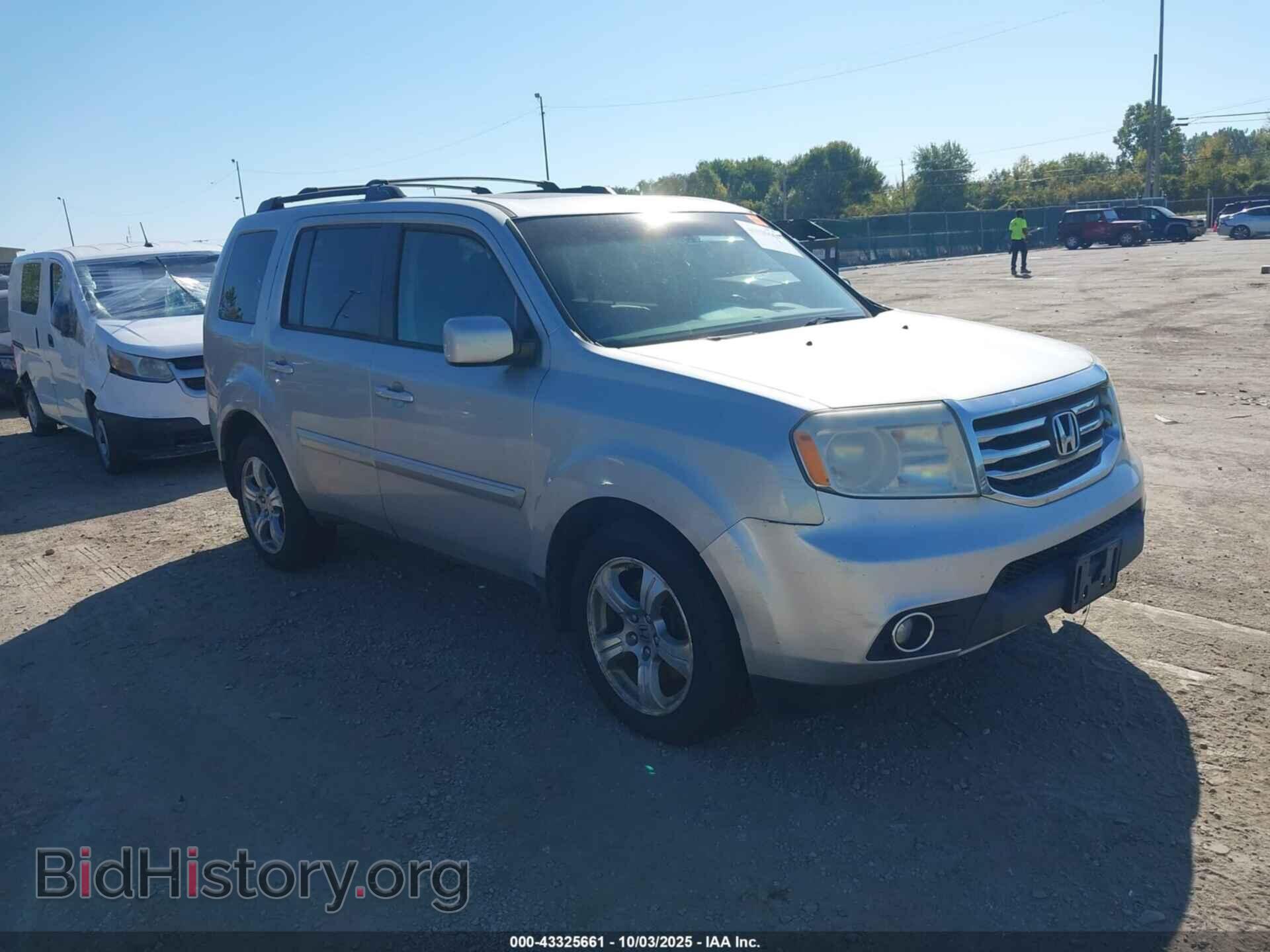 Фотография 5FNYF4H73CB017505 - HONDA PILOT 2012