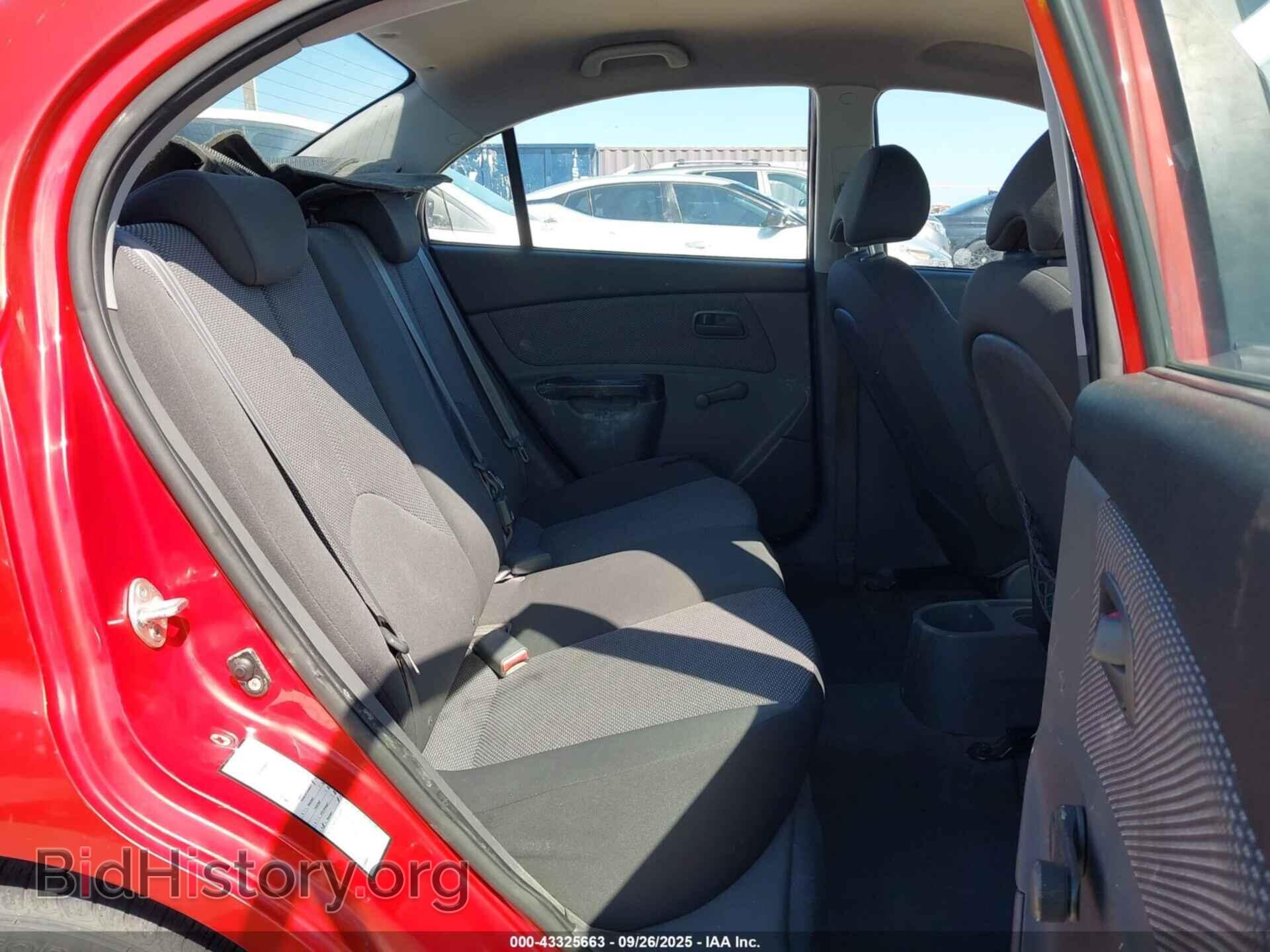 2011 KIA RIO - VIN: KNADH4A39B6954768 - Фото 8