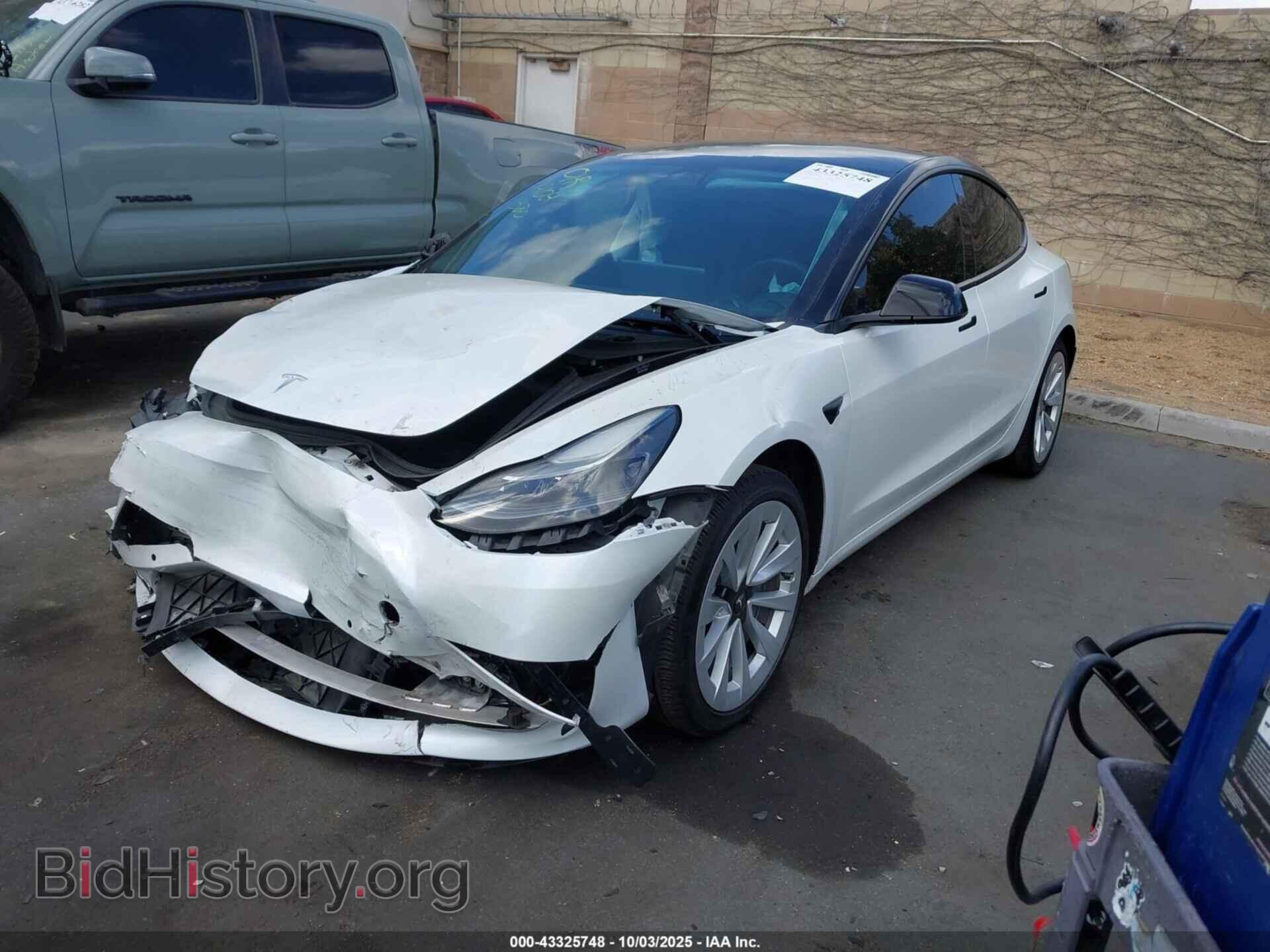 2021 TESLA MODEL 3 - VIN: 5YJ3E1EB4MF997381 - Фото 2