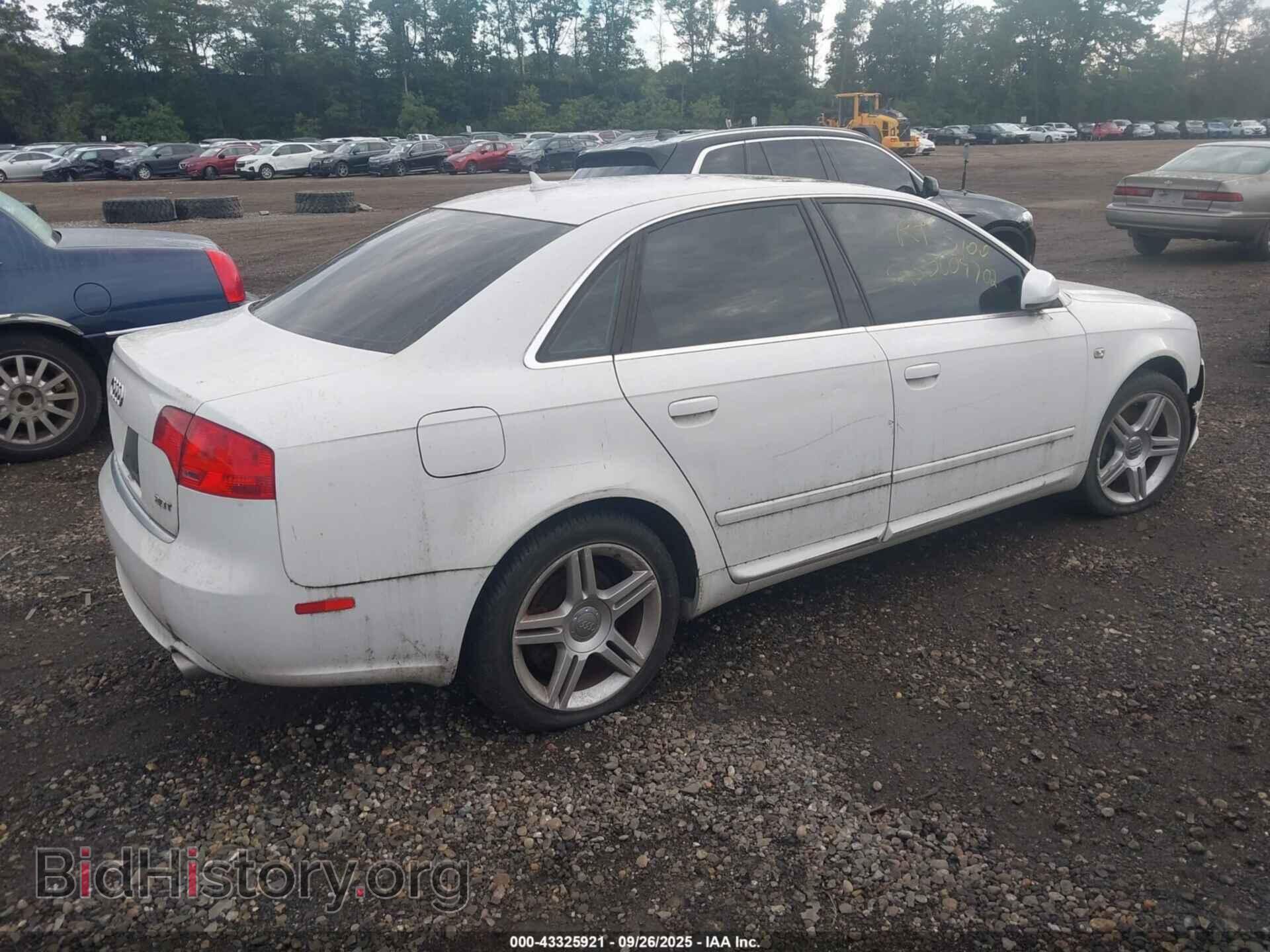 2008 AUDI A4 - VIN: WAUAF78E68A047175 - Фото 4