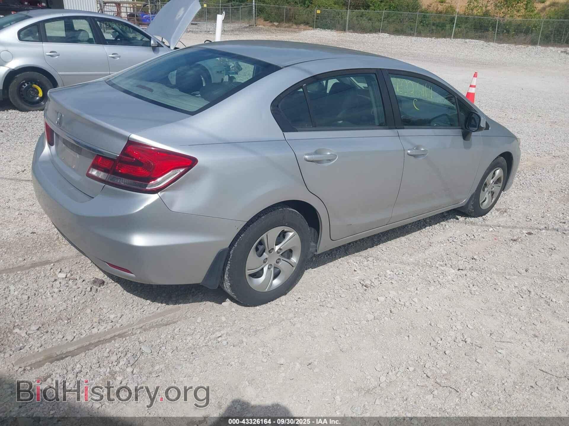 2013 HONDA CIVIC - VIN: 19XFB2F50DE043091 - Фото 4