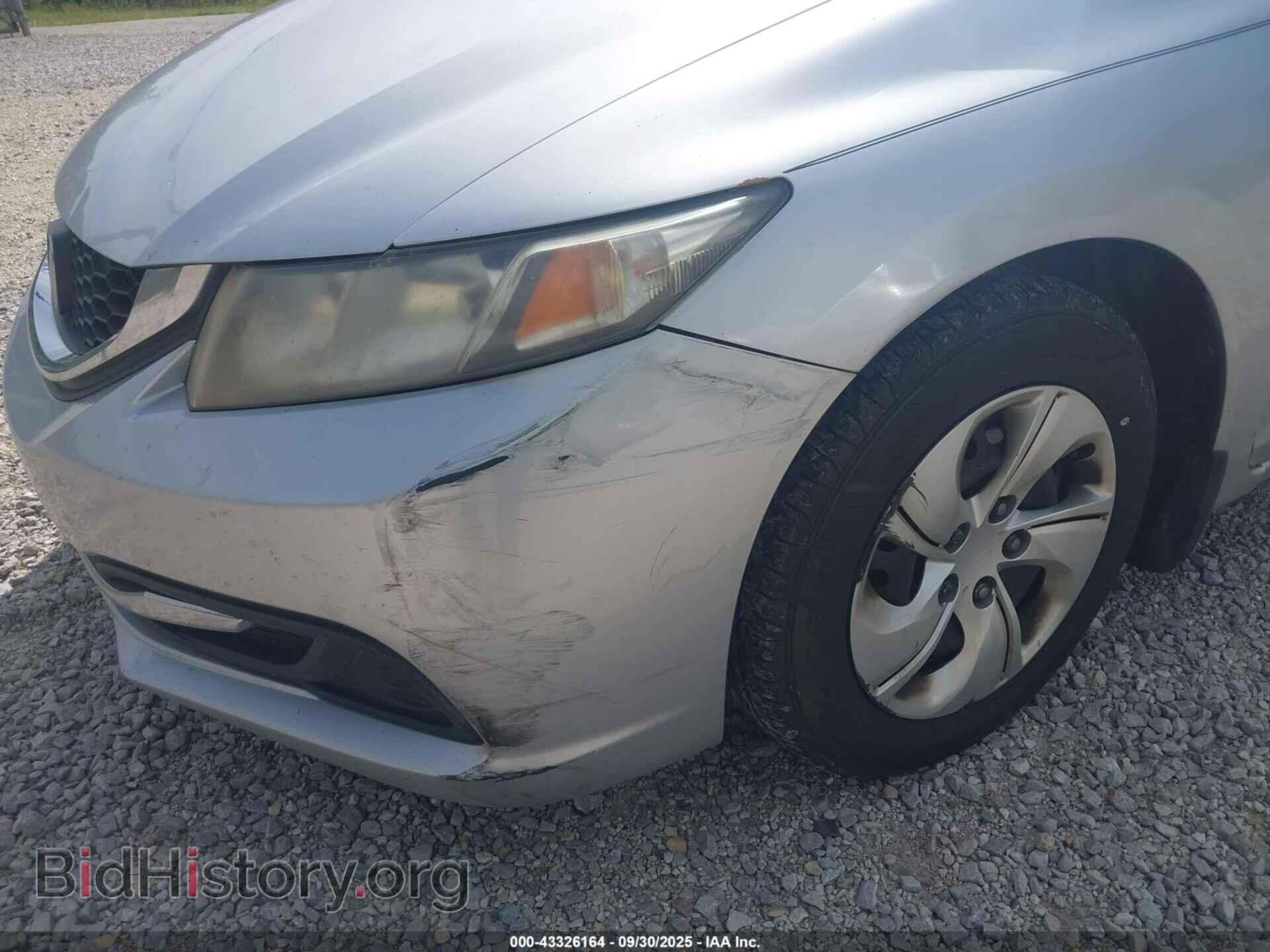 2013 HONDA CIVIC - VIN: 19XFB2F50DE043091 - Фото 6