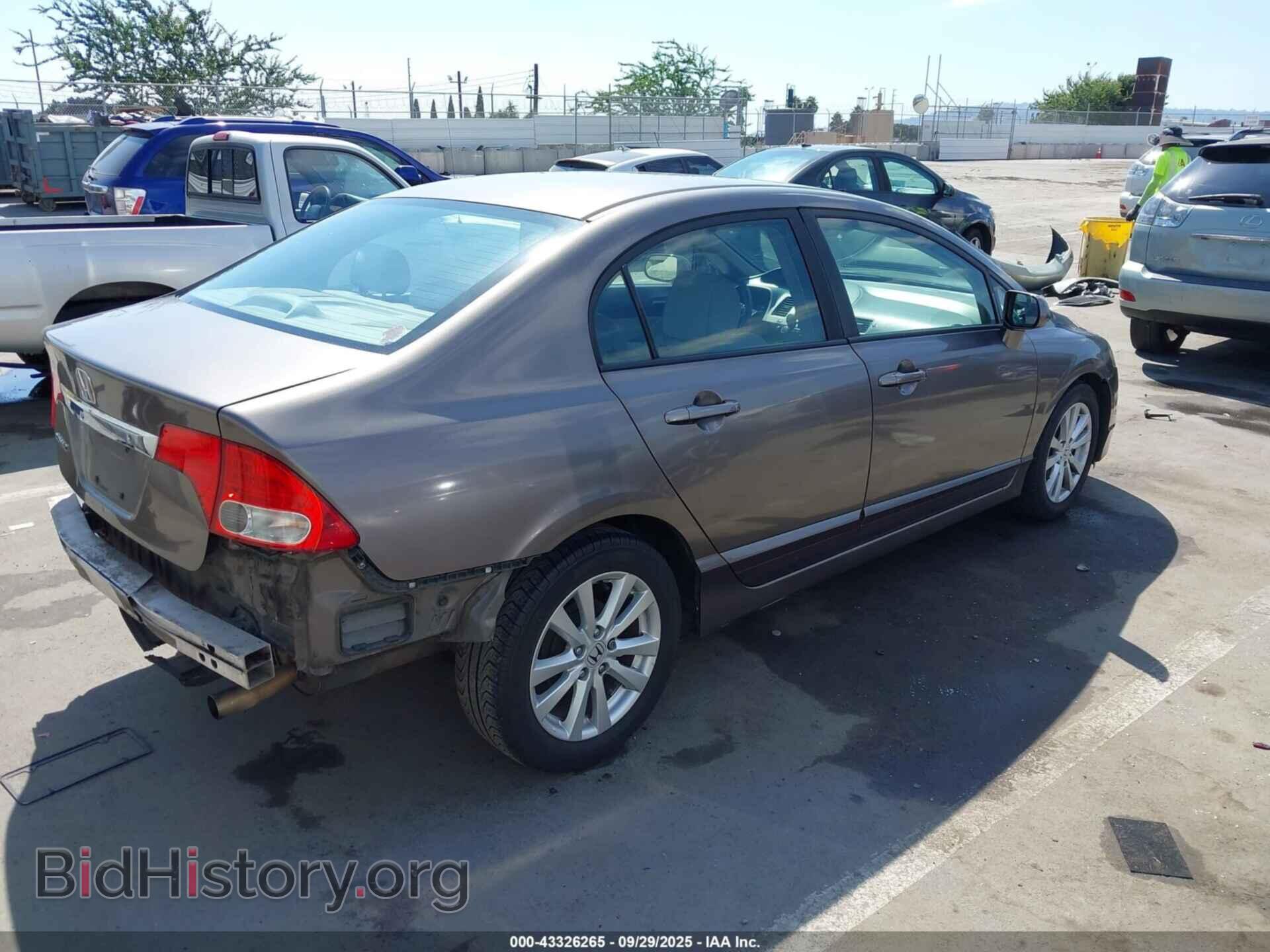 2009 HONDA CIVIC - VIN: 1HGFA16539L007697 - Фото 4