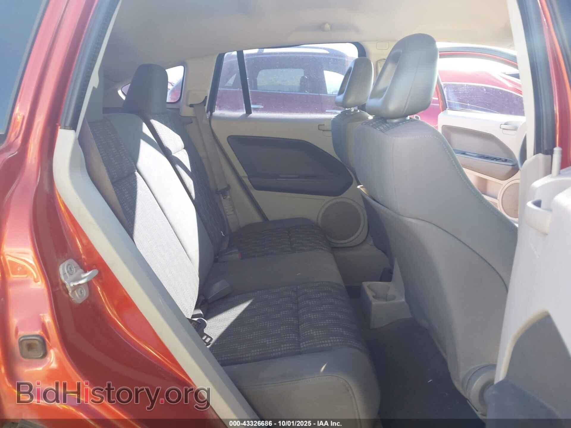 2007 DODGE CALIBER - VIN: 1B3HB28B97D540885 - Фото 8