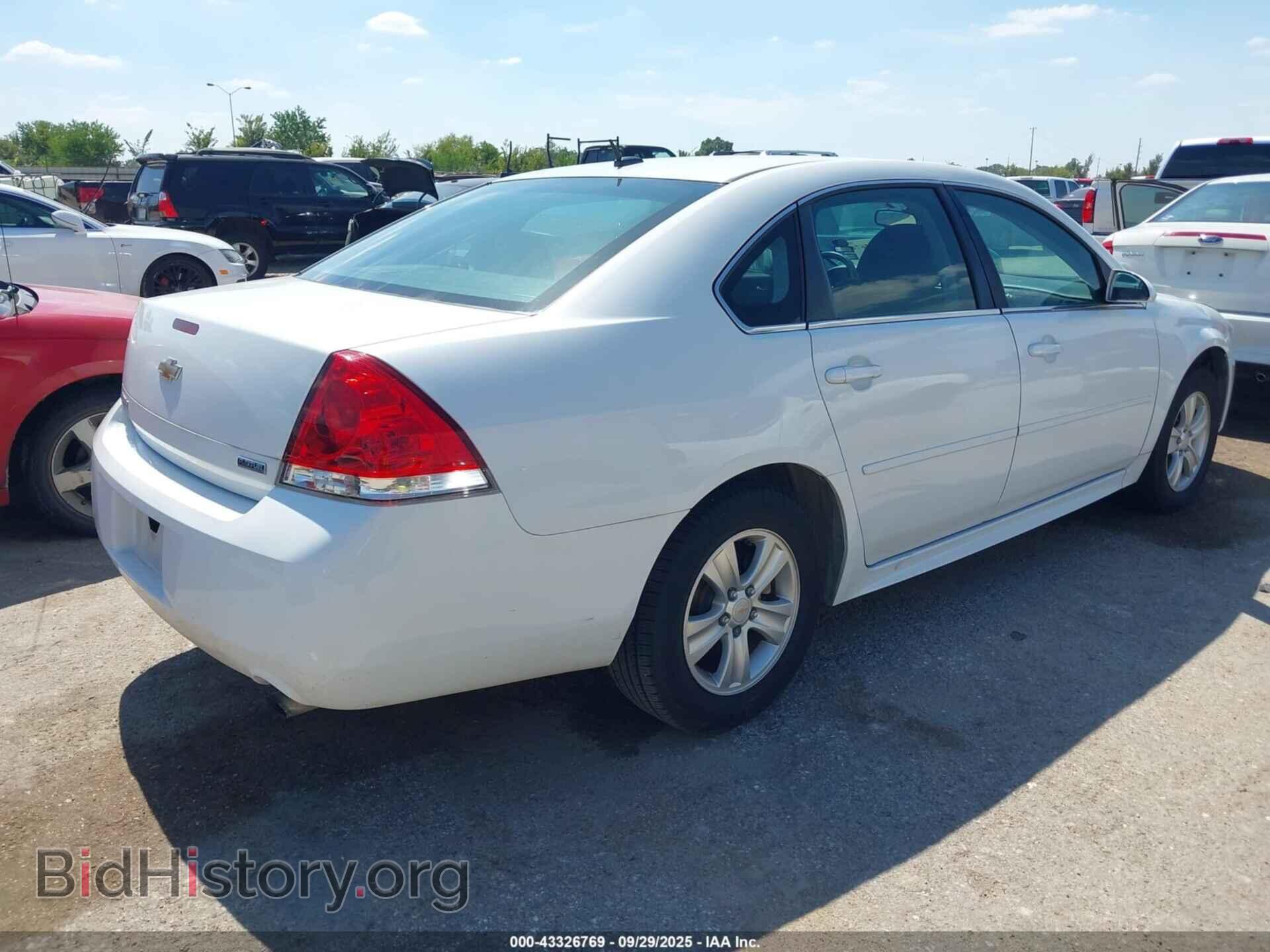 2013 CHEVROLET IMPALA - VIN: 2G1WA5E31D1197514 - Фото 4
