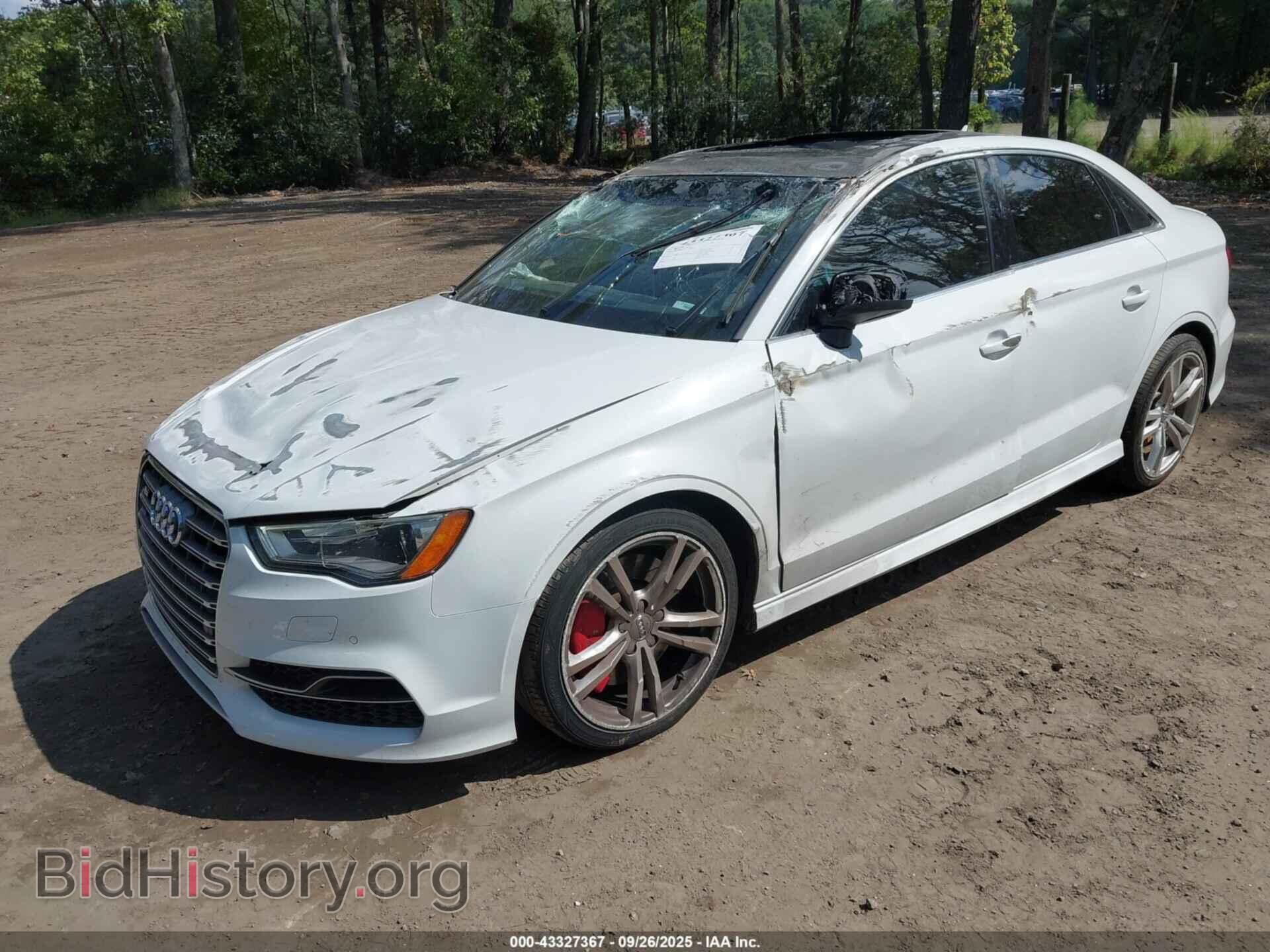 2015 AUDI S3 - VIN: WAUBFGFF0F1037335 - Фото 2