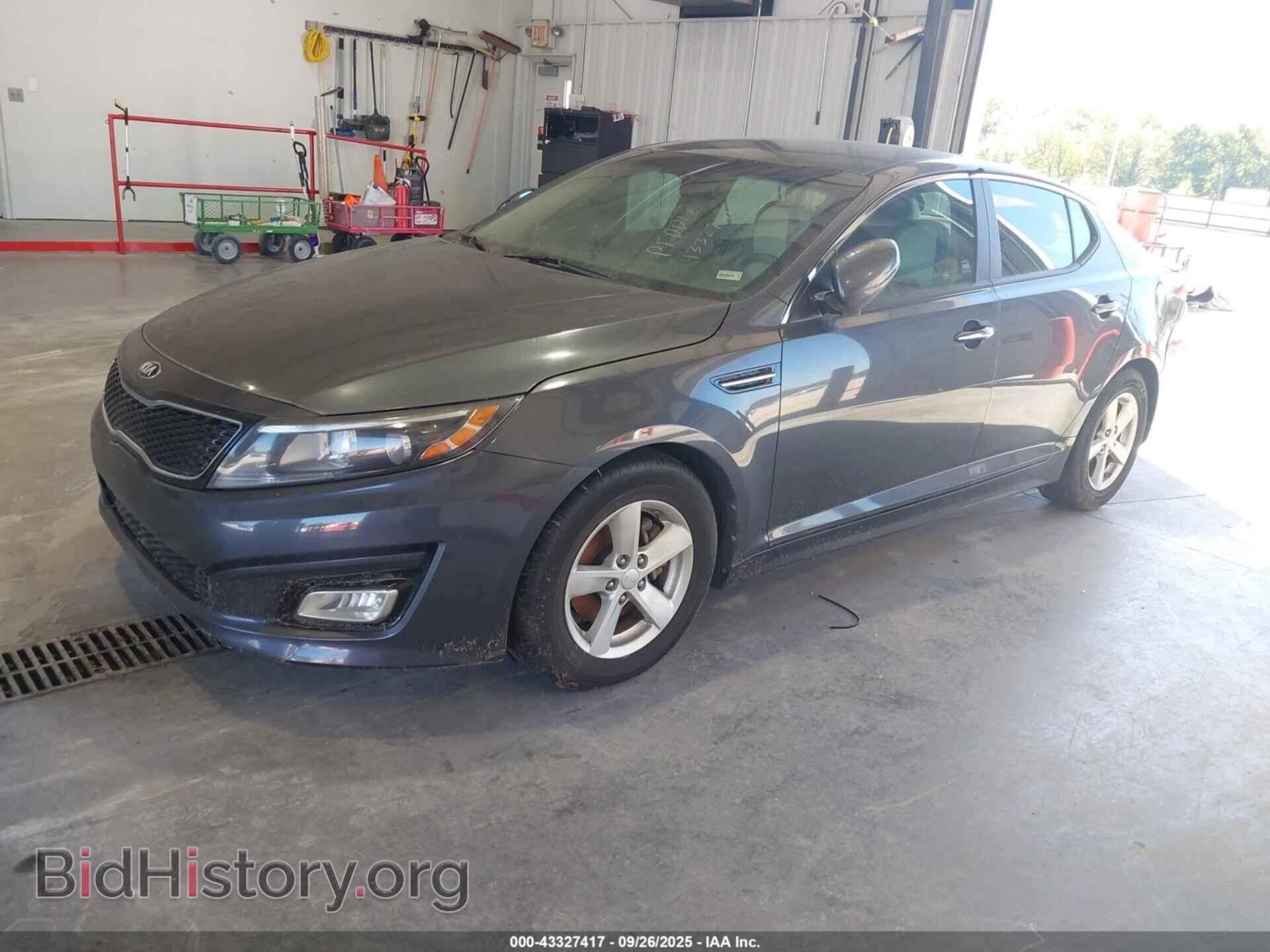 2015 KIA OPTIMA - VIN: KNAGM4A70F5621592 - Фото 2