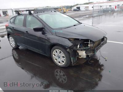 2012 Ford FOCUS SE, черный — VIN 1FAHP3K21CL407669, IAAI