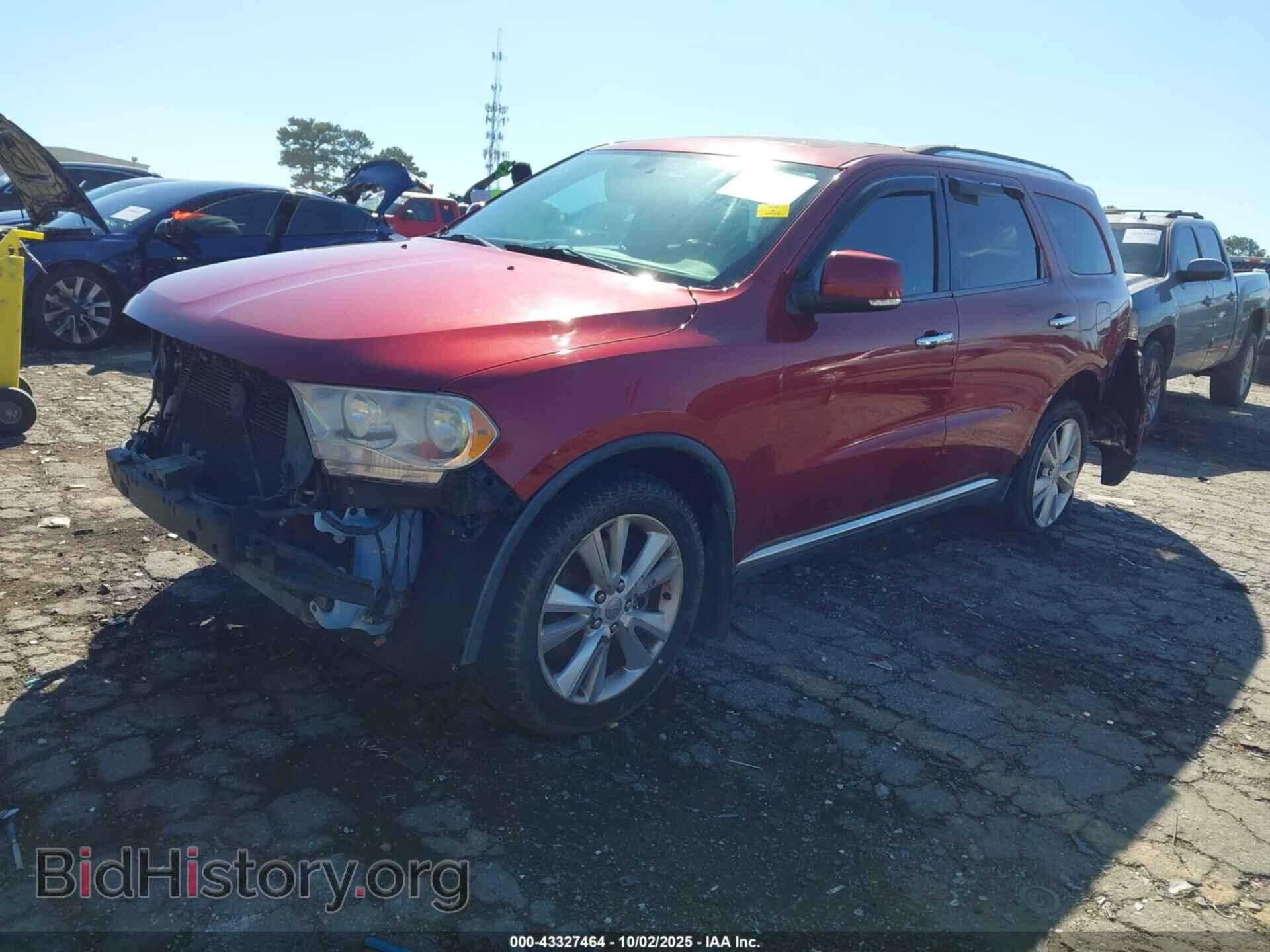 2013 DODGE DURANGO - VIN: 1C4SDHDT9DC605820 - Фото 2