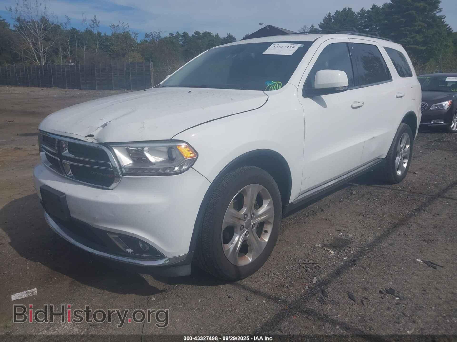 2014 DODGE DURANGO - VIN: 1C4RDJDG3EC345781 - Фото 2