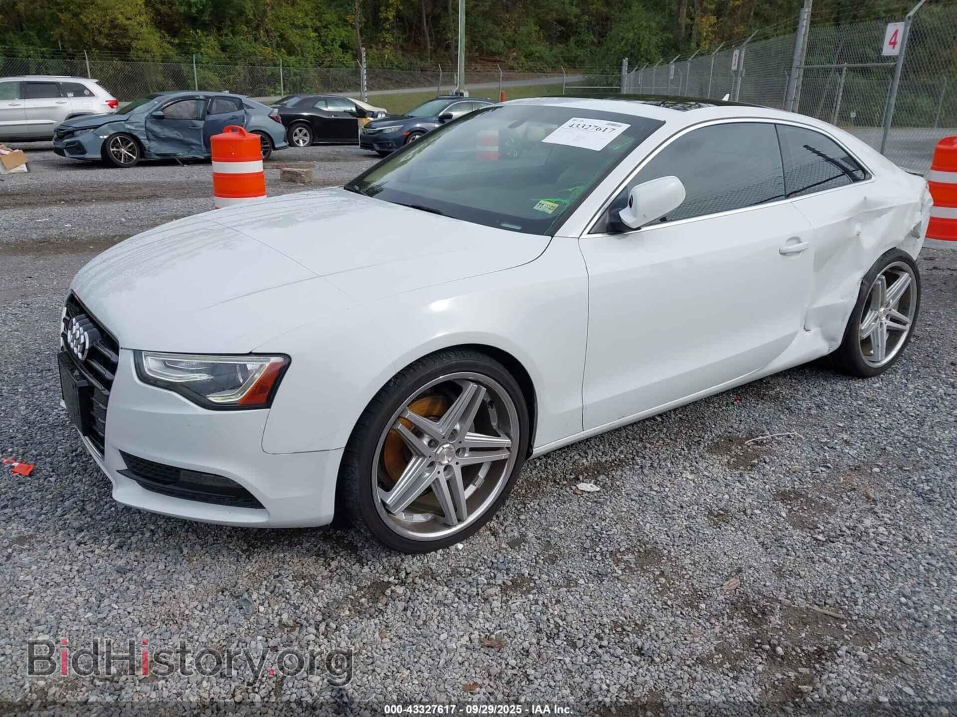 2014 AUDI A5 - VIN: WAURFAFR0EA074020 - Фото 2
