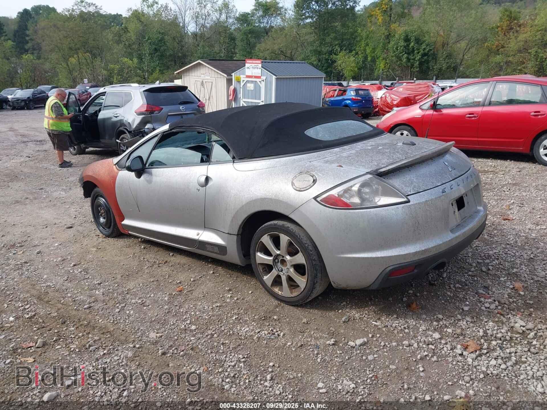 2012 MITSUBISHI ECLIPSE SPYDER - VIN: 4A37L5EF3CE007772 - Фото 3