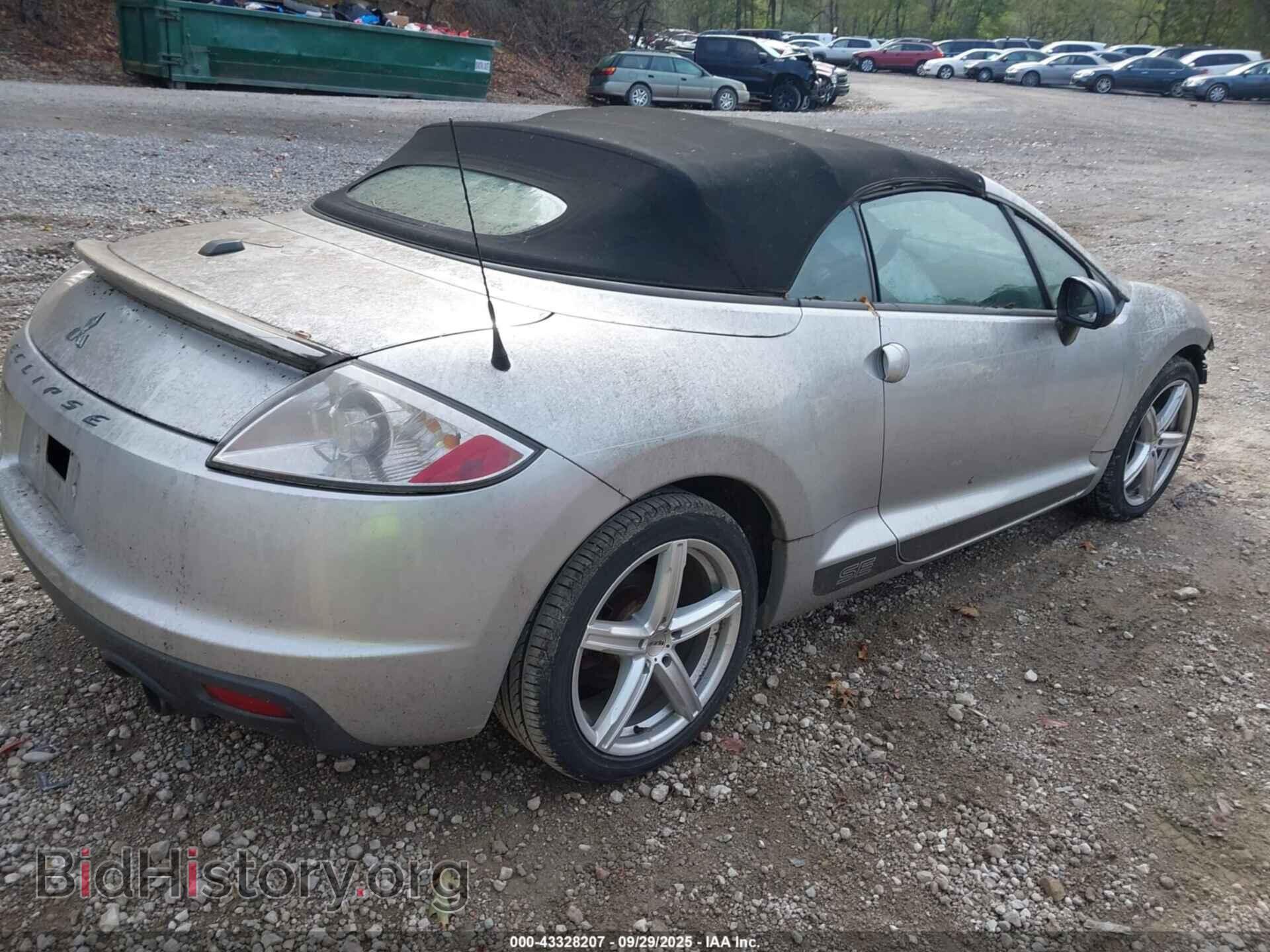 2012 MITSUBISHI ECLIPSE SPYDER - VIN: 4A37L5EF3CE007772 - Фото 4