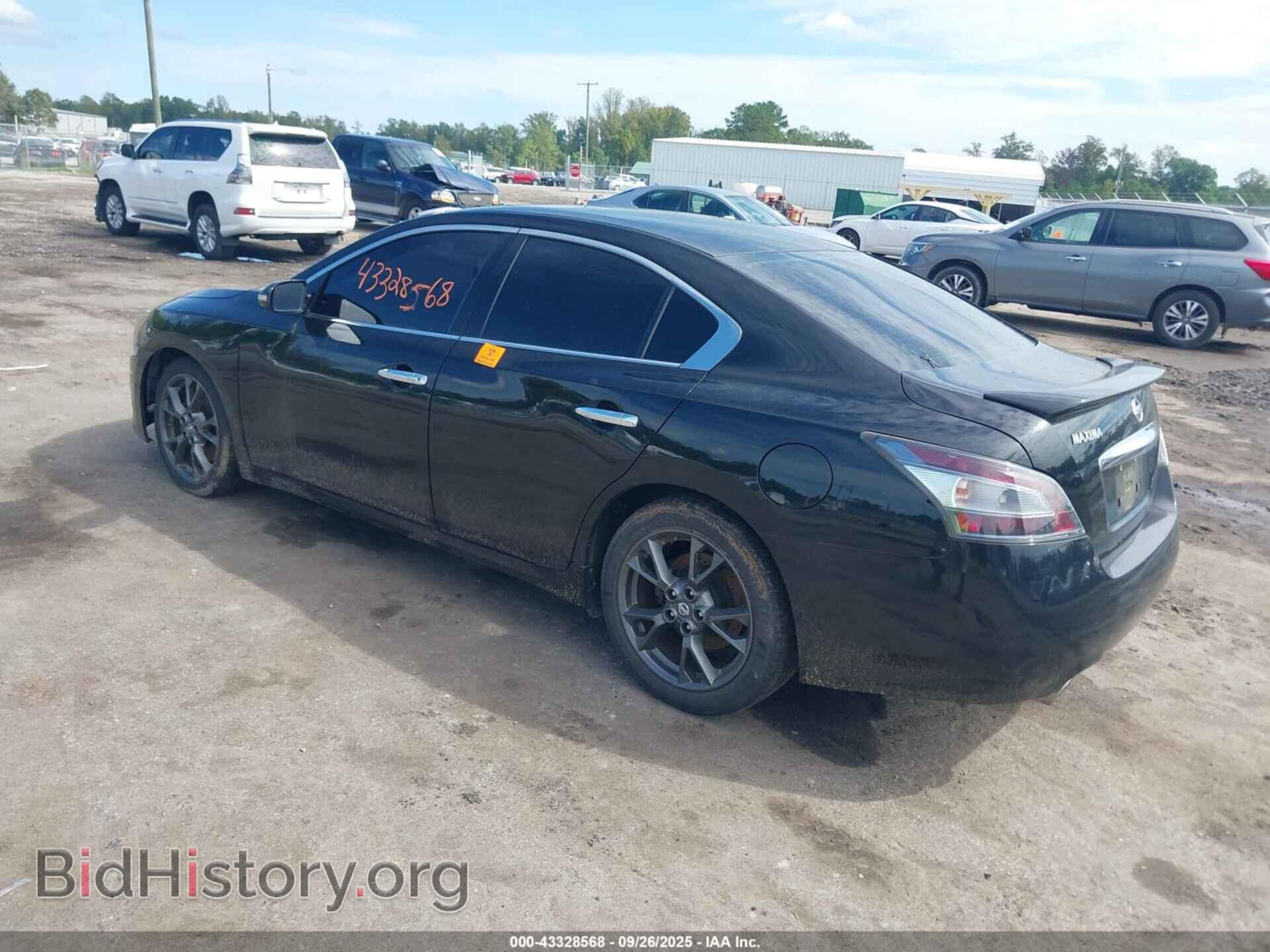 2012 NISSAN MAXIMA - VIN: 1N4AA5AP1CC854952 - Фото 3