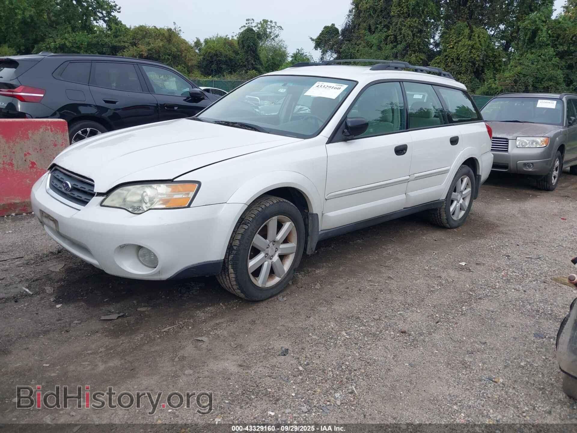 2006 SUBARU OUTBACK - VIN: 4S4BP61C867316046 - Фото 2