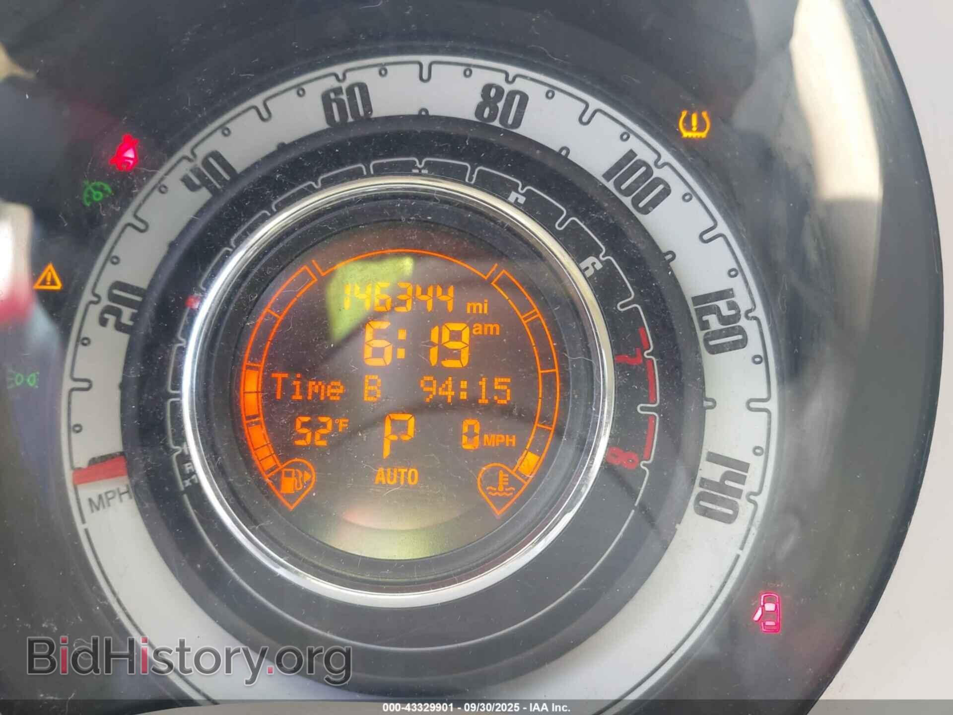 2012 FIAT 500C - VIN: 3C3CFFER6CT109189 - Фото 7