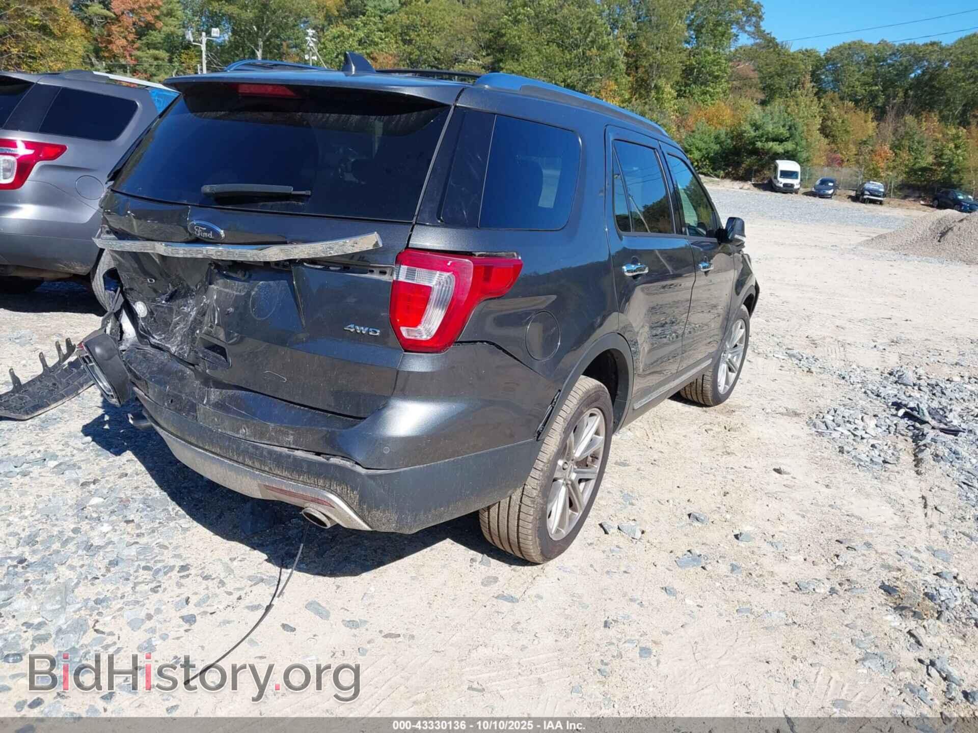 2017 FORD EXPLORER - VIN: 1FM5K8F82HGC92874 - Фото 4