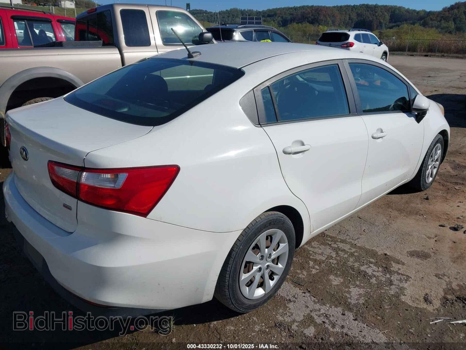 2016 KIA RIO - VIN: KNADM4A36G6541760 - Фото 4
