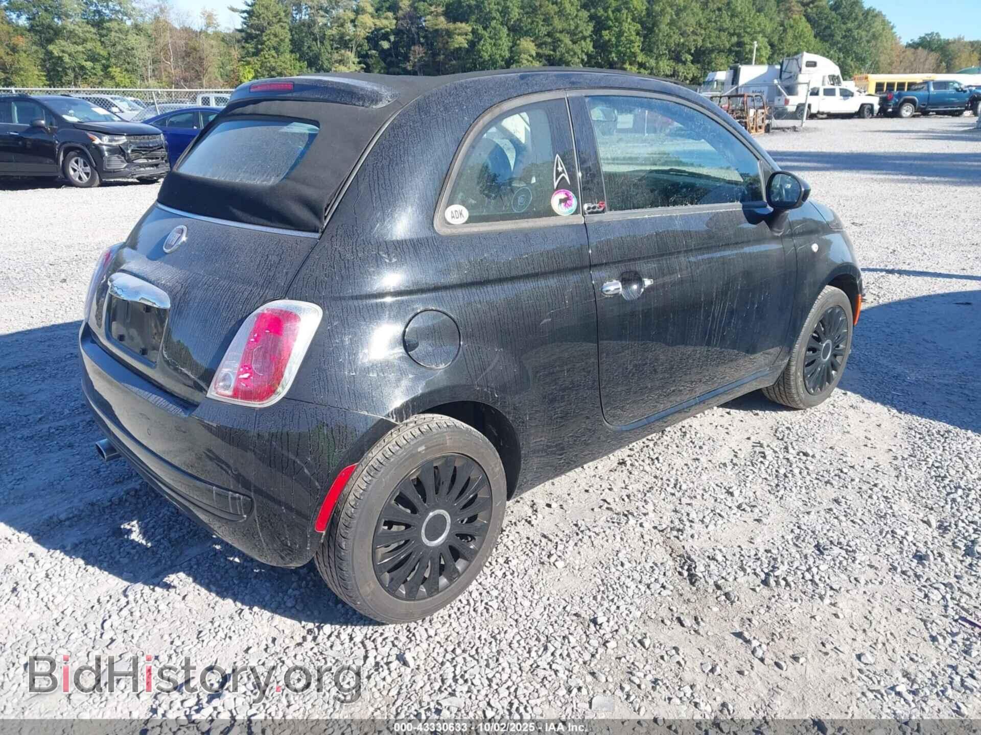 2015 FIAT 500C - VIN: 3C3CFFDR8FT753699 - Photo 4