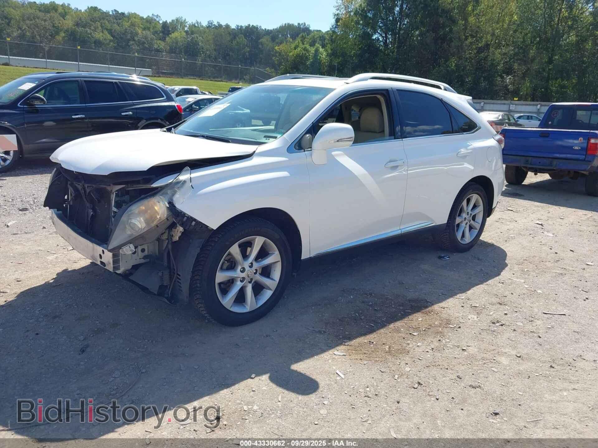 2012 LEXUS RX 350 - VIN: 2T2ZK1BA3CC070868 - Фото 2