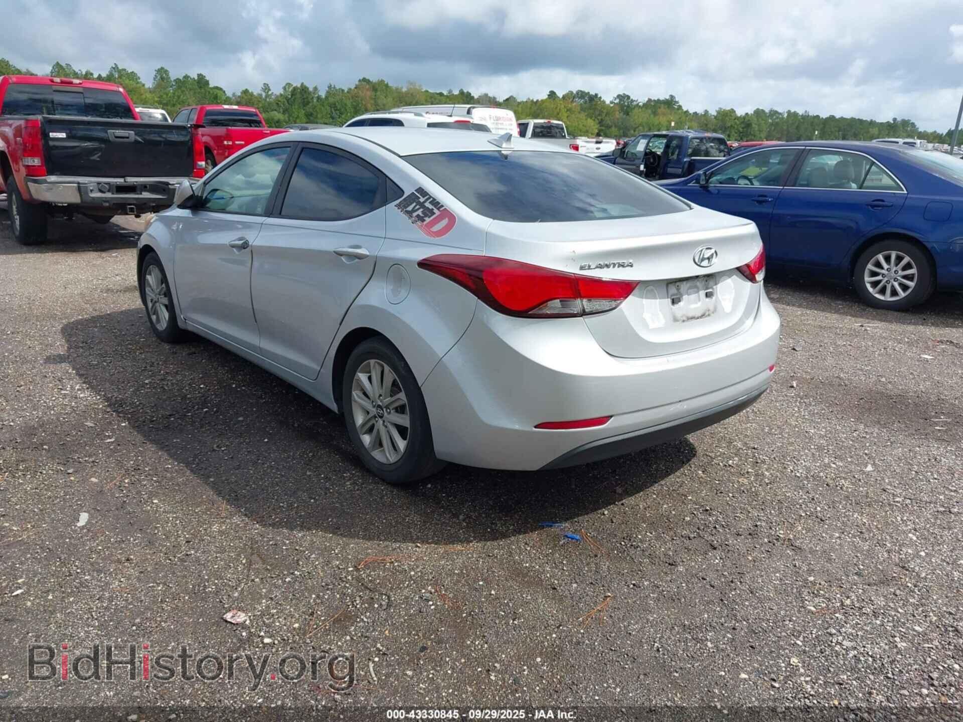 2014 HYUNDAI ELANTRA - VIN: KMHDH4AE3EU087108 - Фото 3