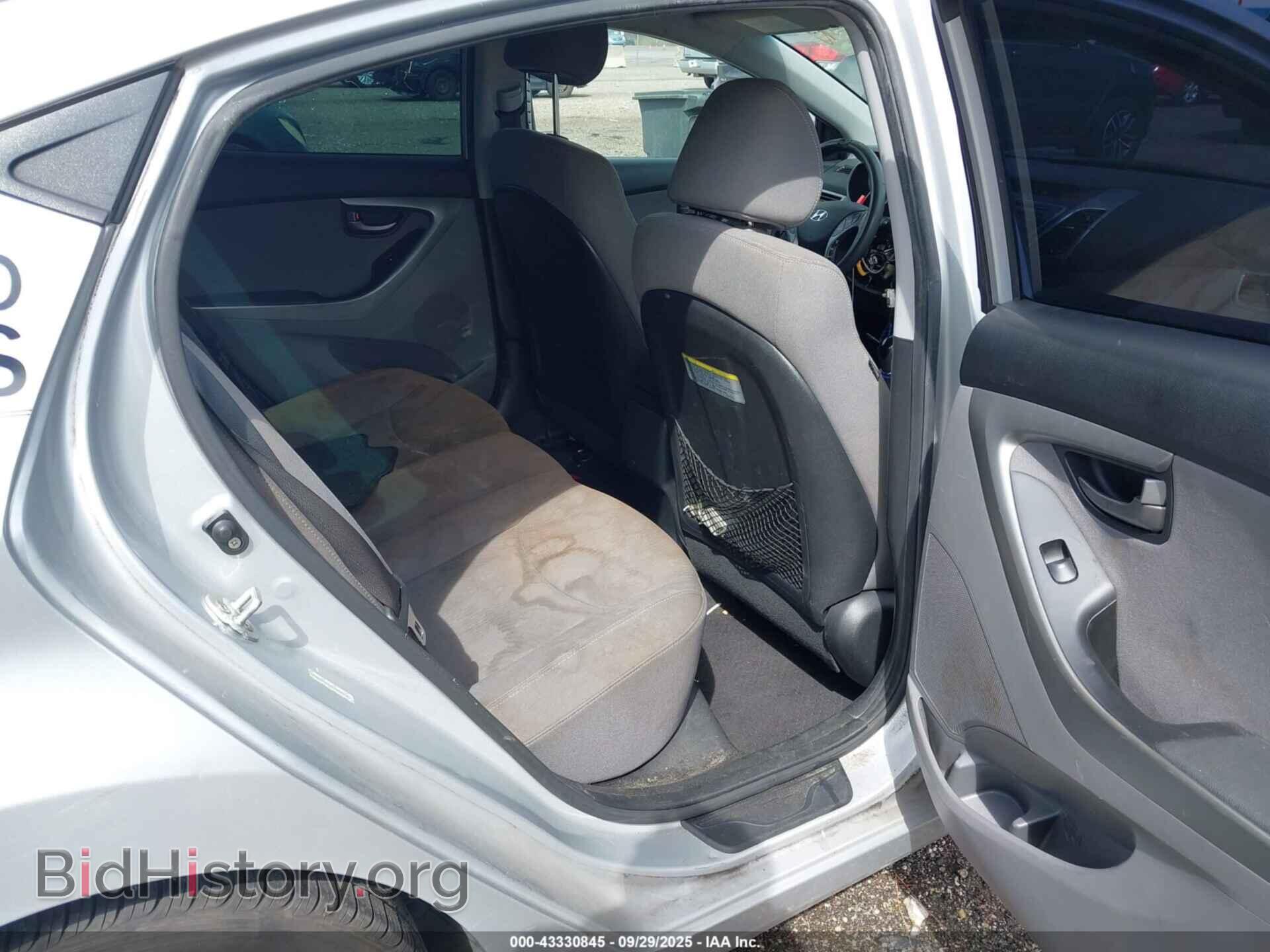 2014 HYUNDAI ELANTRA - VIN: KMHDH4AE3EU087108 - Фото 8