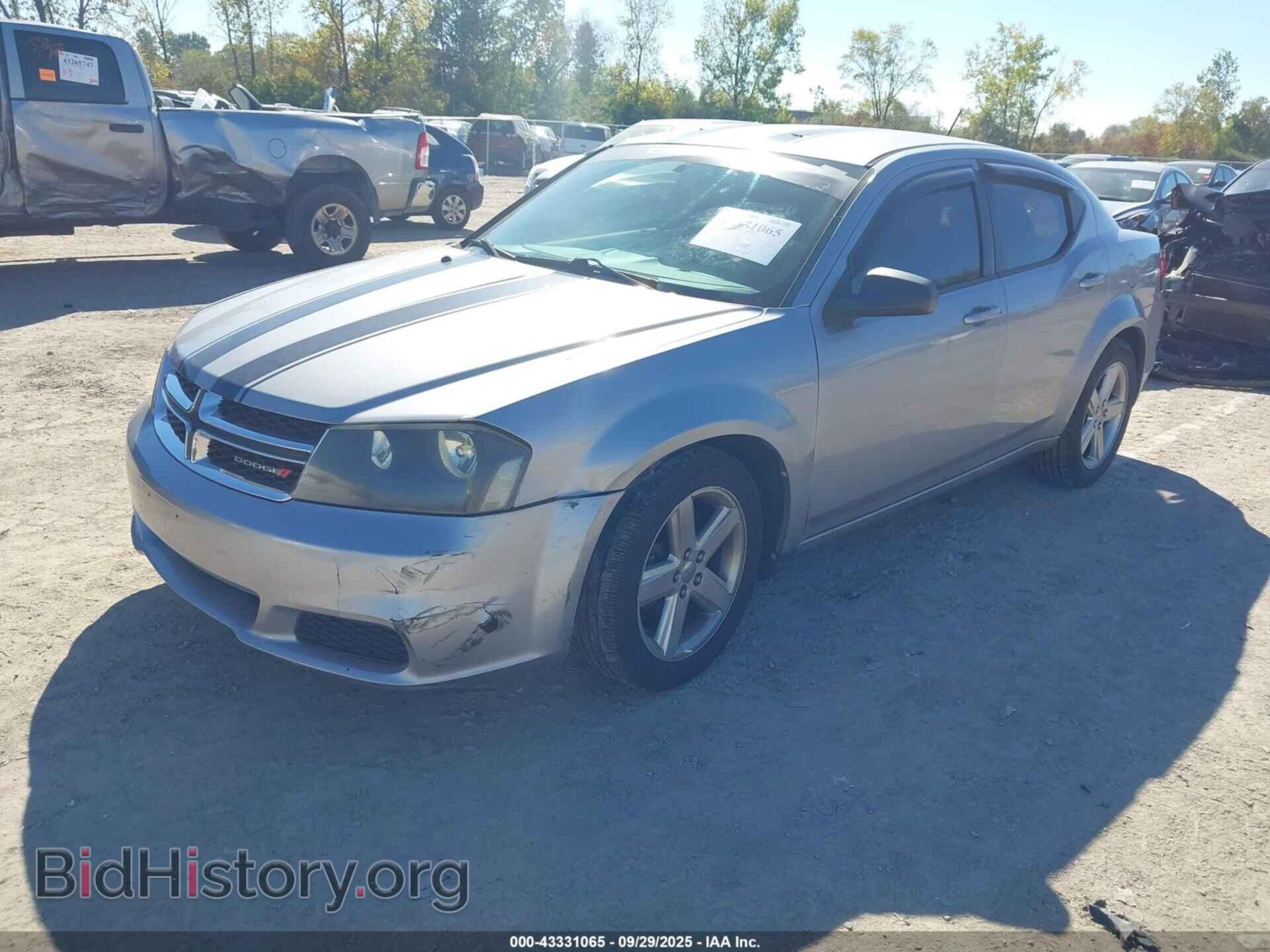 2013 DODGE AVENGER - VIN: 1C3CDZAB1DN517357 - Фото 2