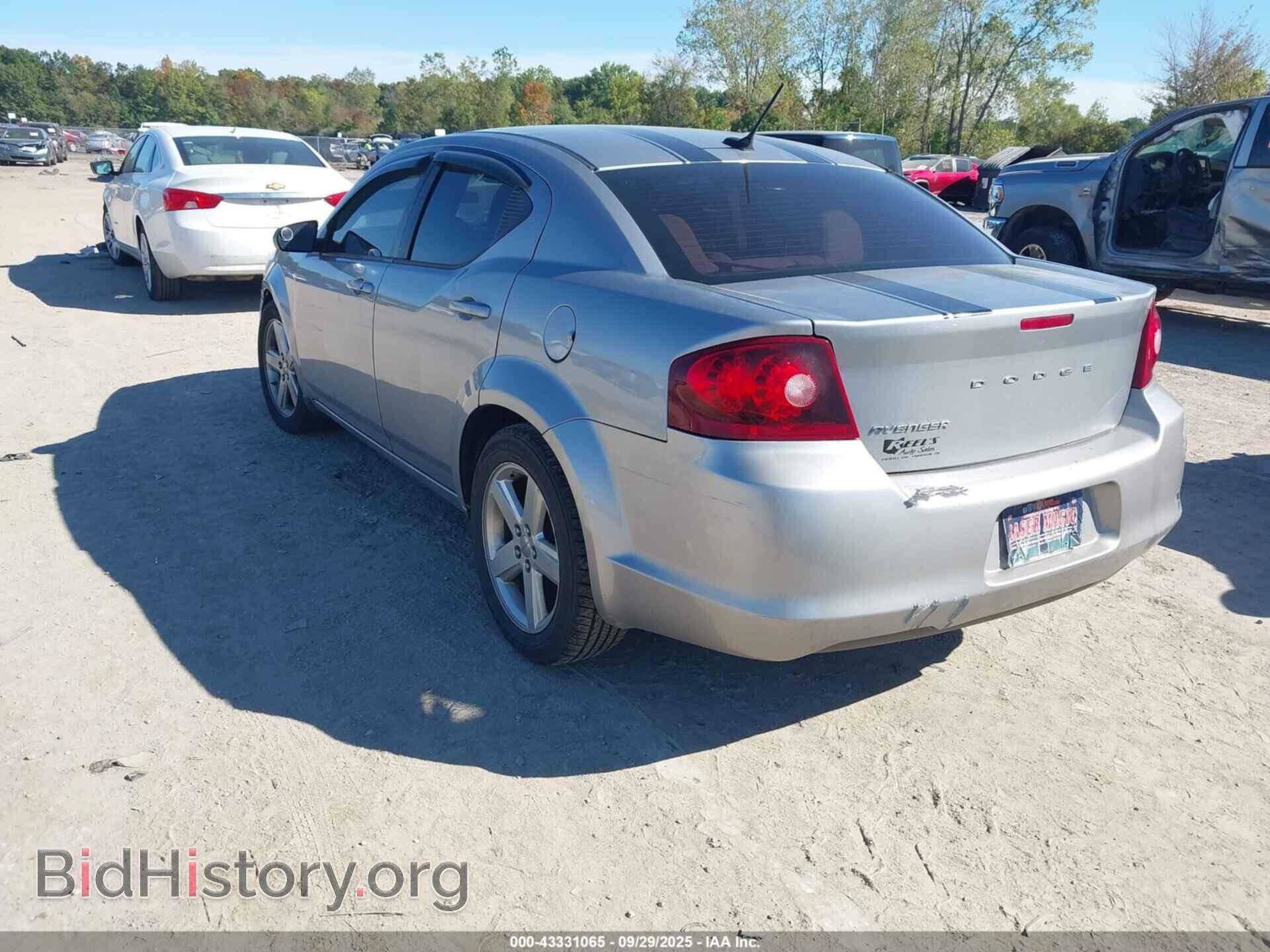 2013 DODGE AVENGER - VIN: 1C3CDZAB1DN517357 - Фото 3