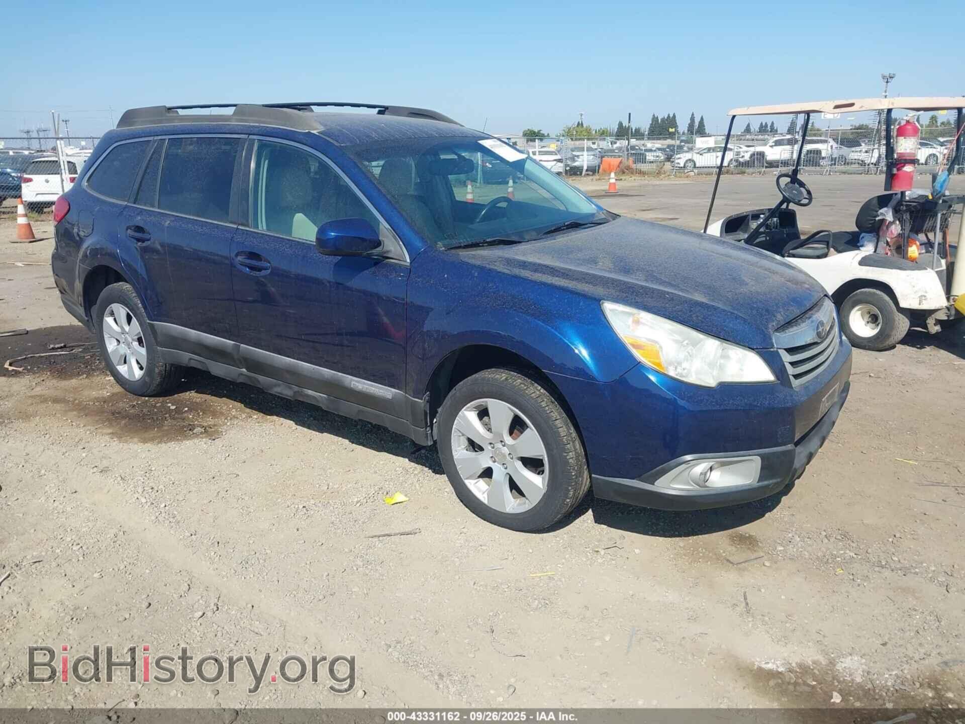 Фотография 4S4BRBBC5B3354627 - SUBARU OUTBACK 2011