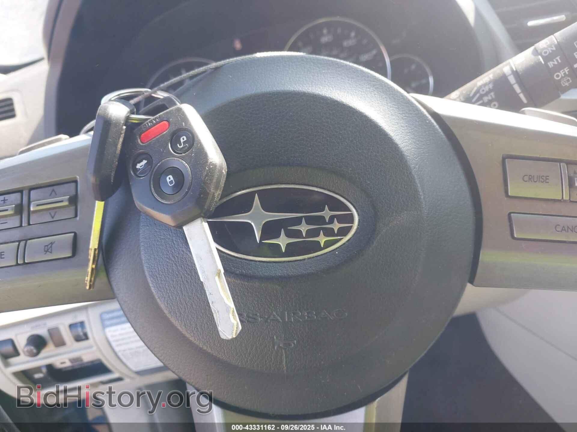 2011 SUBARU OUTBACK - VIN: 4S4BRBBC5B3354627 - Фото 11