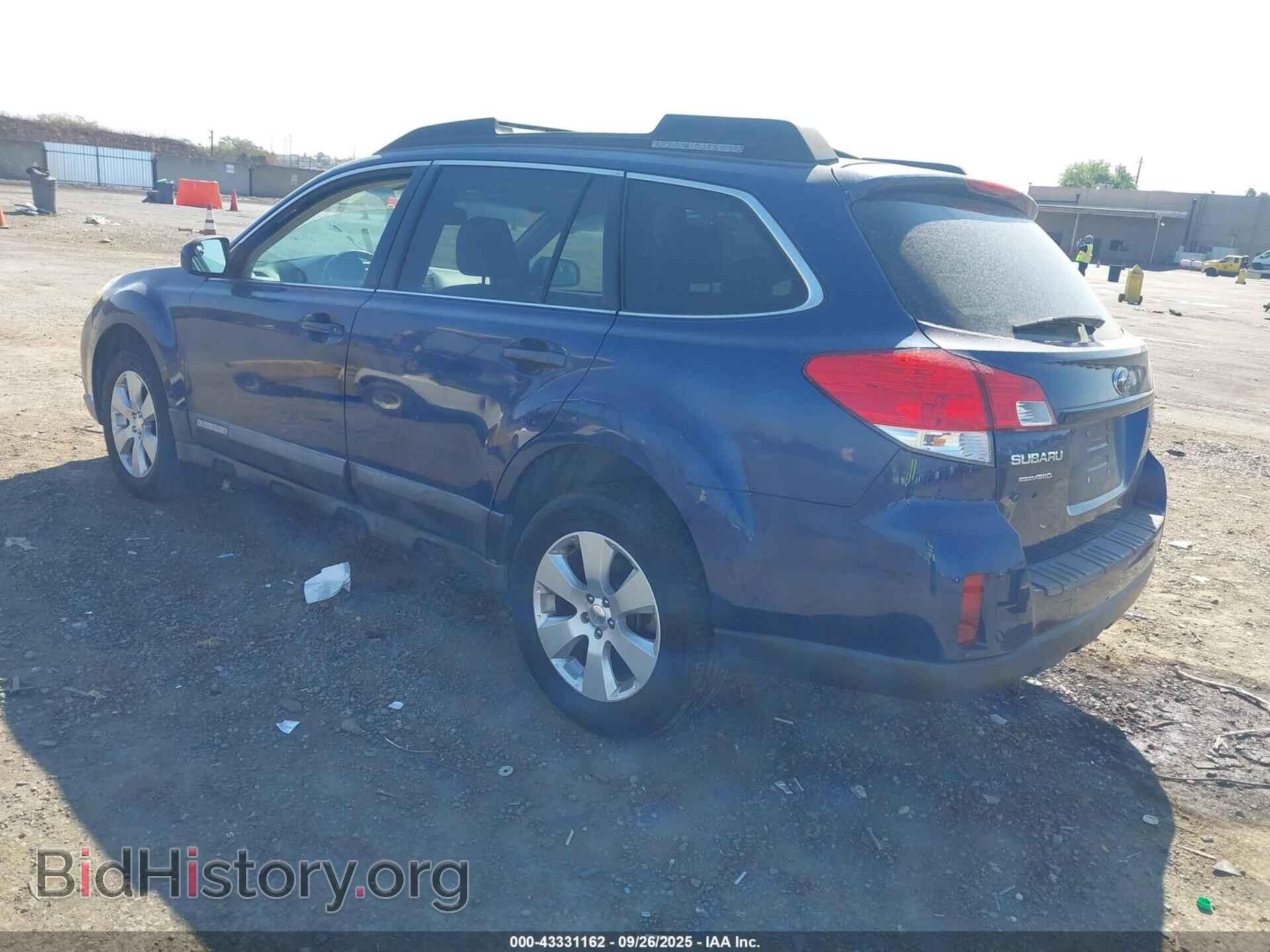 2011 SUBARU OUTBACK - VIN: 4S4BRBBC5B3354627 - Фото 3