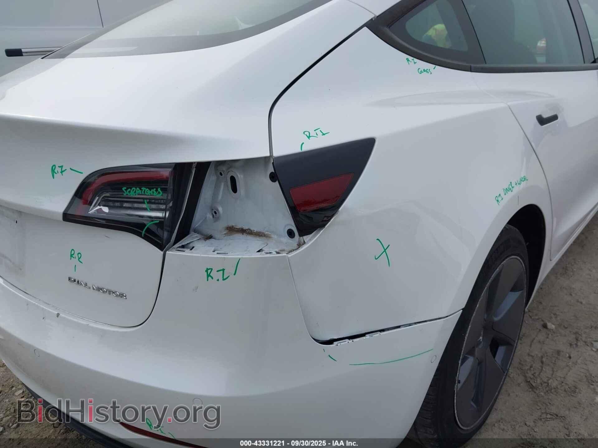 2022 TESLA MODEL 3 - VIN: 5YJ3E1EBXNF180157 - Фото 19