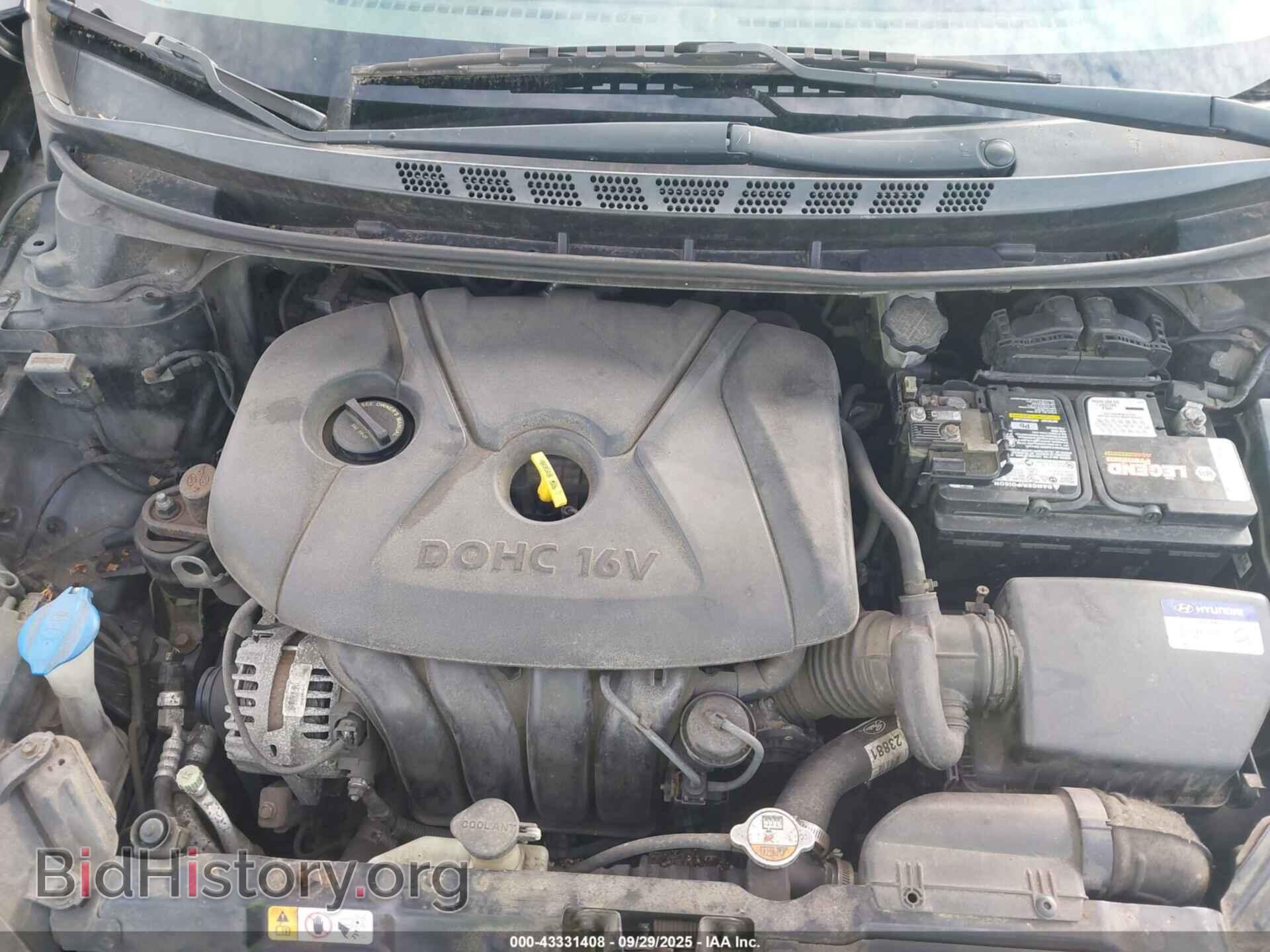 2014 HYUNDAI ELANTRA - VIN: KMHDH4AE9EU218770 - Фото 10