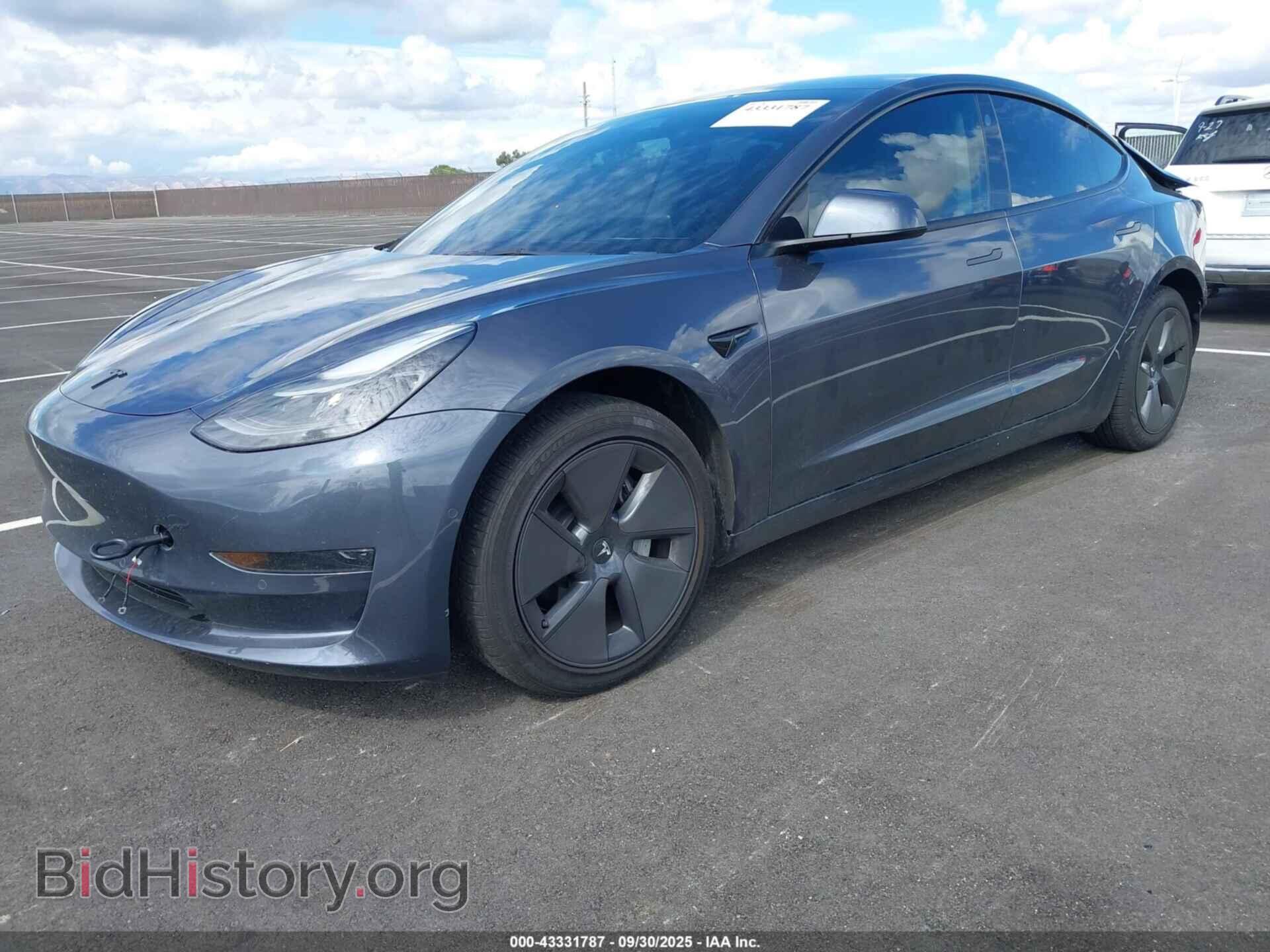 2022 TESLA MODEL 3 - VIN: 5YJ3E1EA0NF127314 - Фото 2