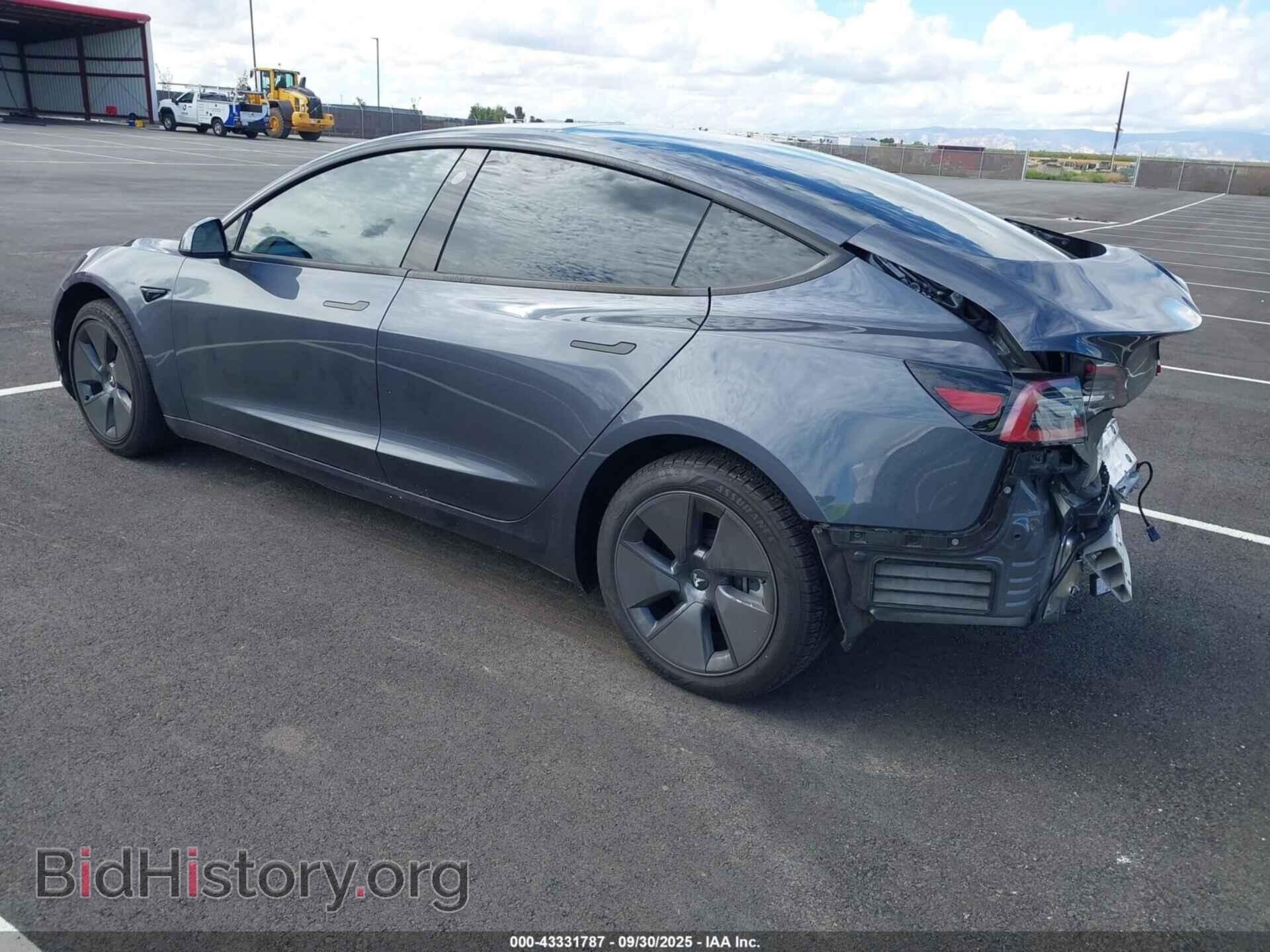 2022 TESLA MODEL 3 - VIN: 5YJ3E1EA0NF127314 - Фото 3