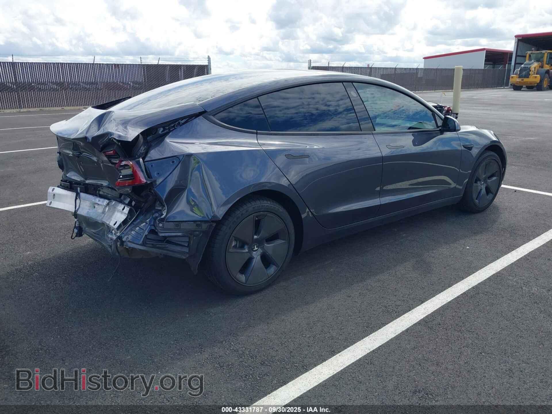 2022 TESLA MODEL 3 - VIN: 5YJ3E1EA0NF127314 - Фото 4