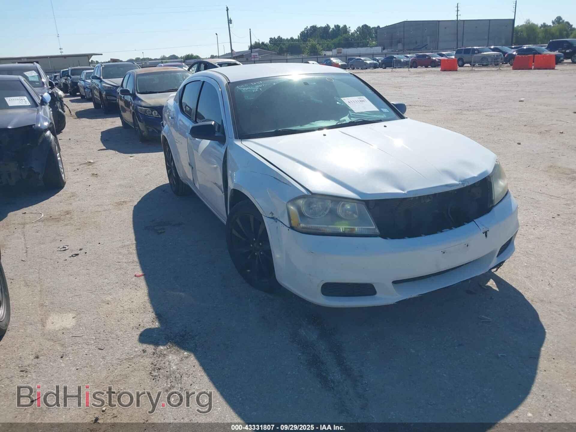 Photo 1C3CDZAG1EN104139 - DODGE AVENGER 2014