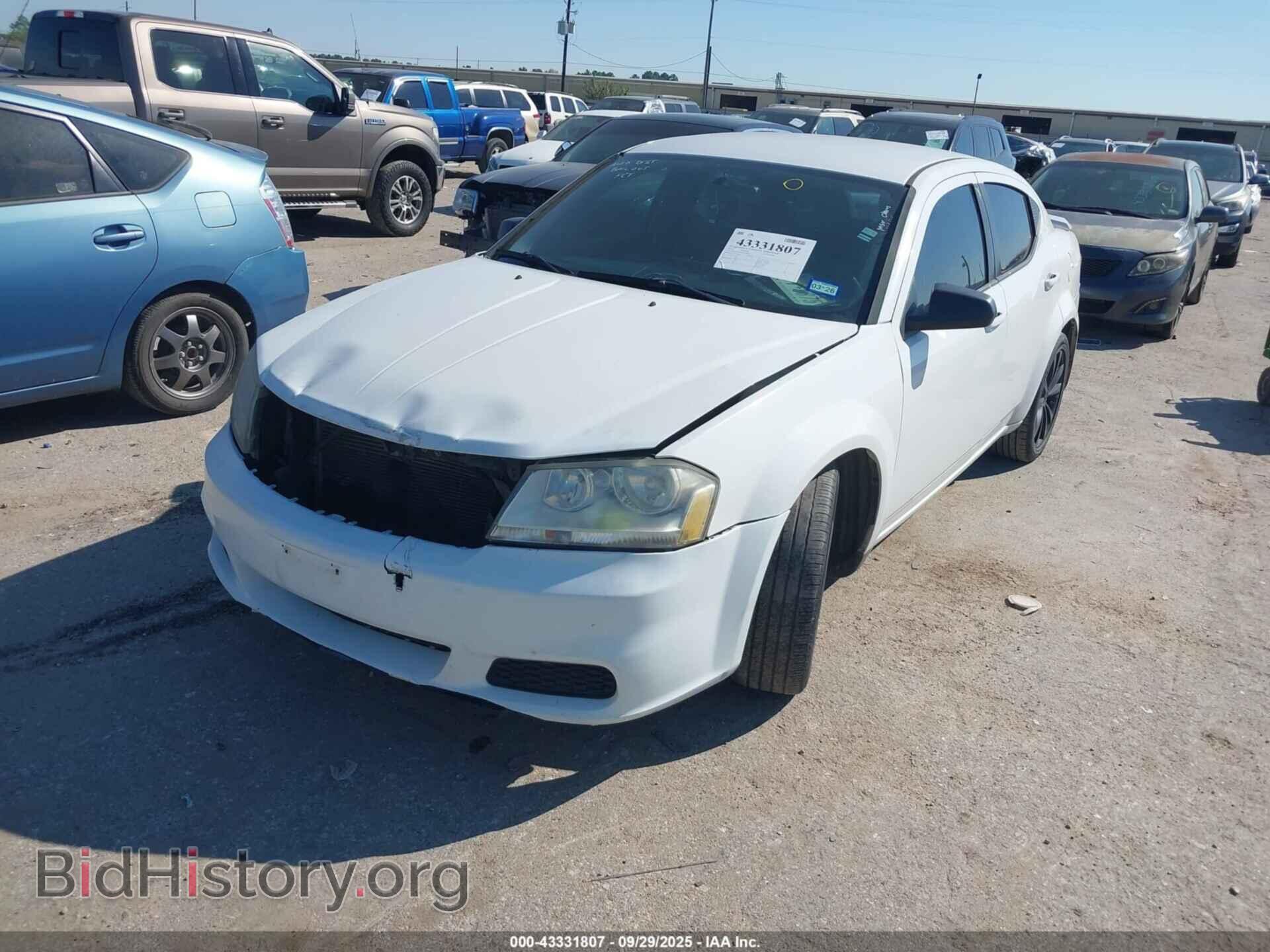 2014 DODGE AVENGER - VIN: 1C3CDZAG1EN104139 - Фото 2